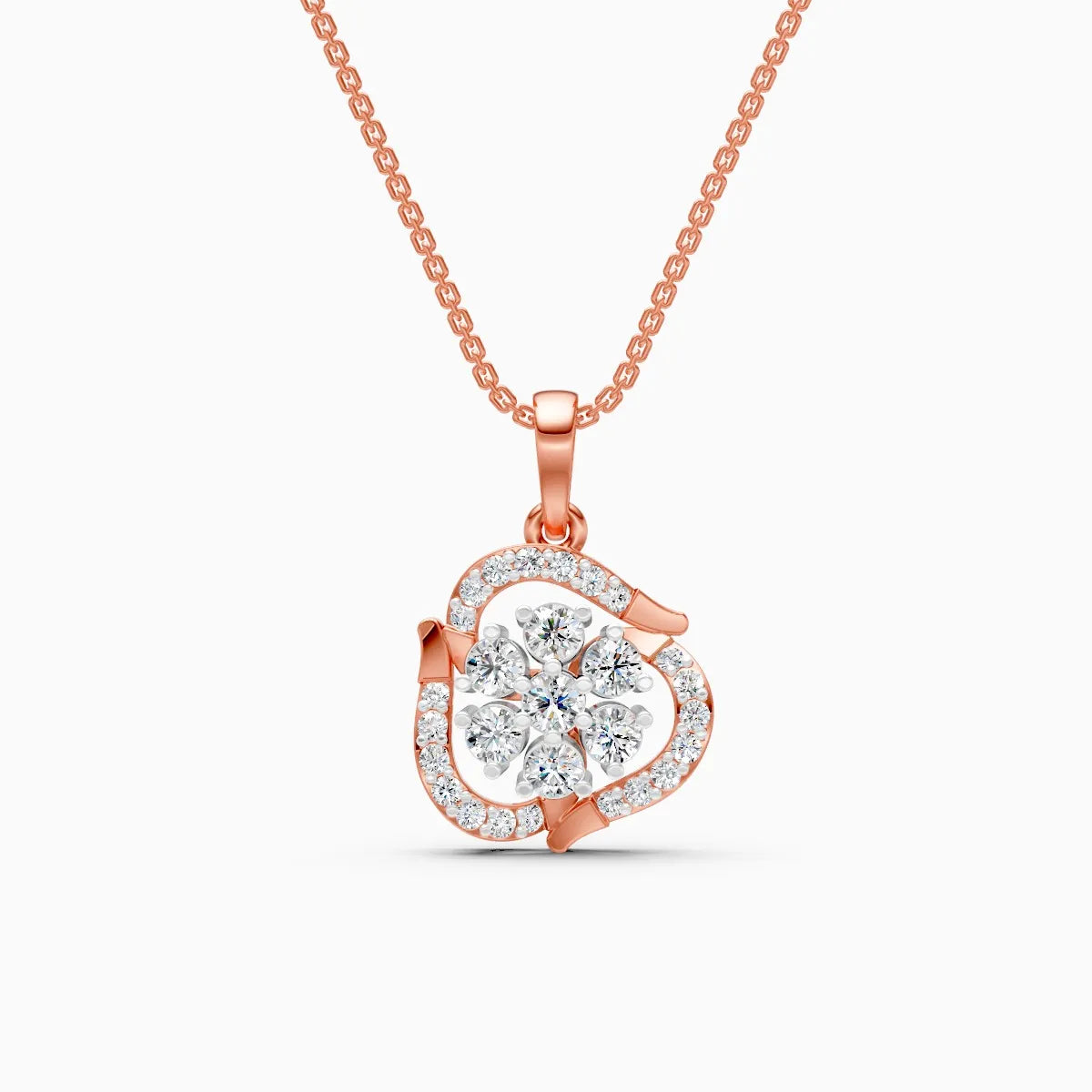 Flora | Fleur Lab-Grown Diamond Pendant - Nivara