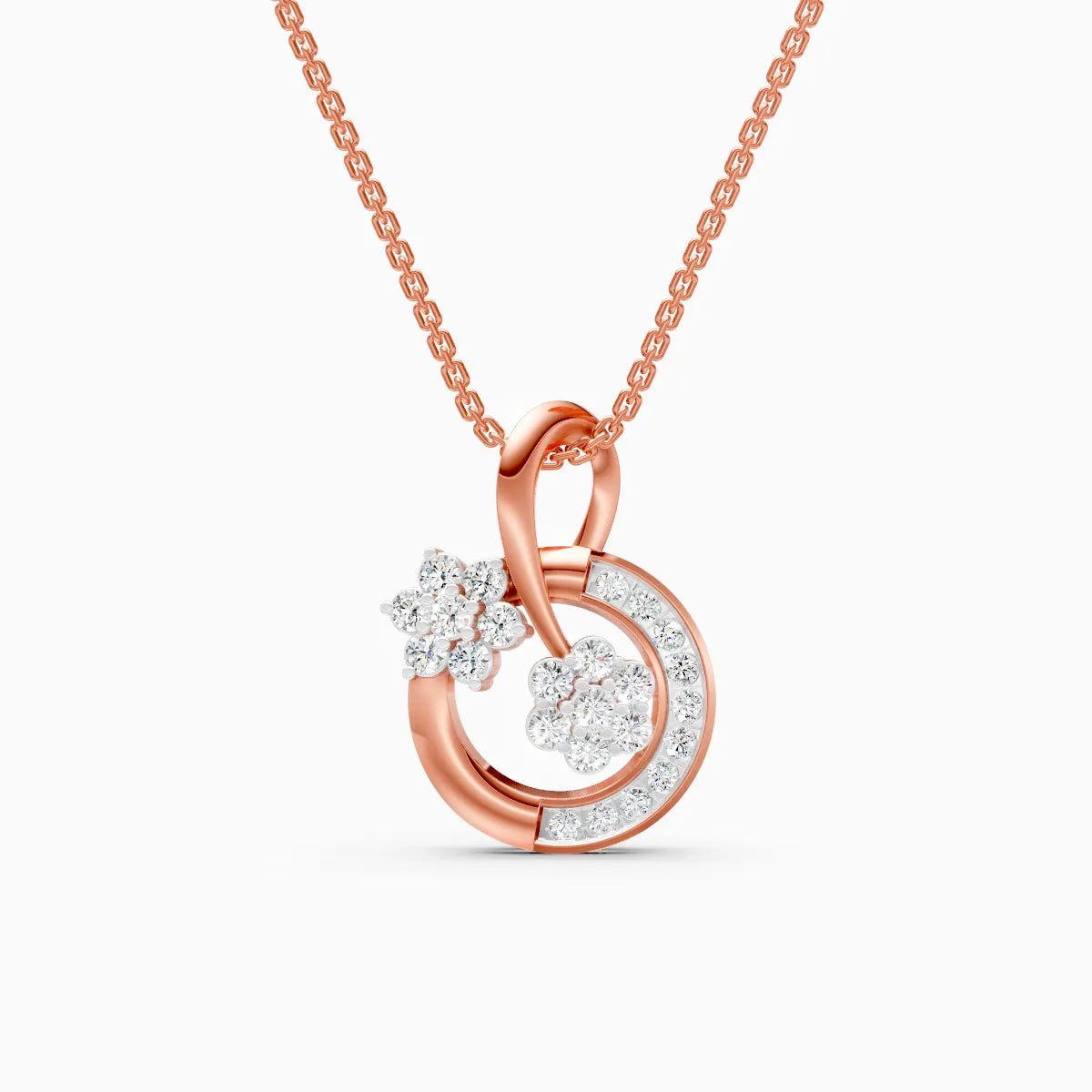 Flora | Bloom Lab-Grown Diamond Pendant - Nivara