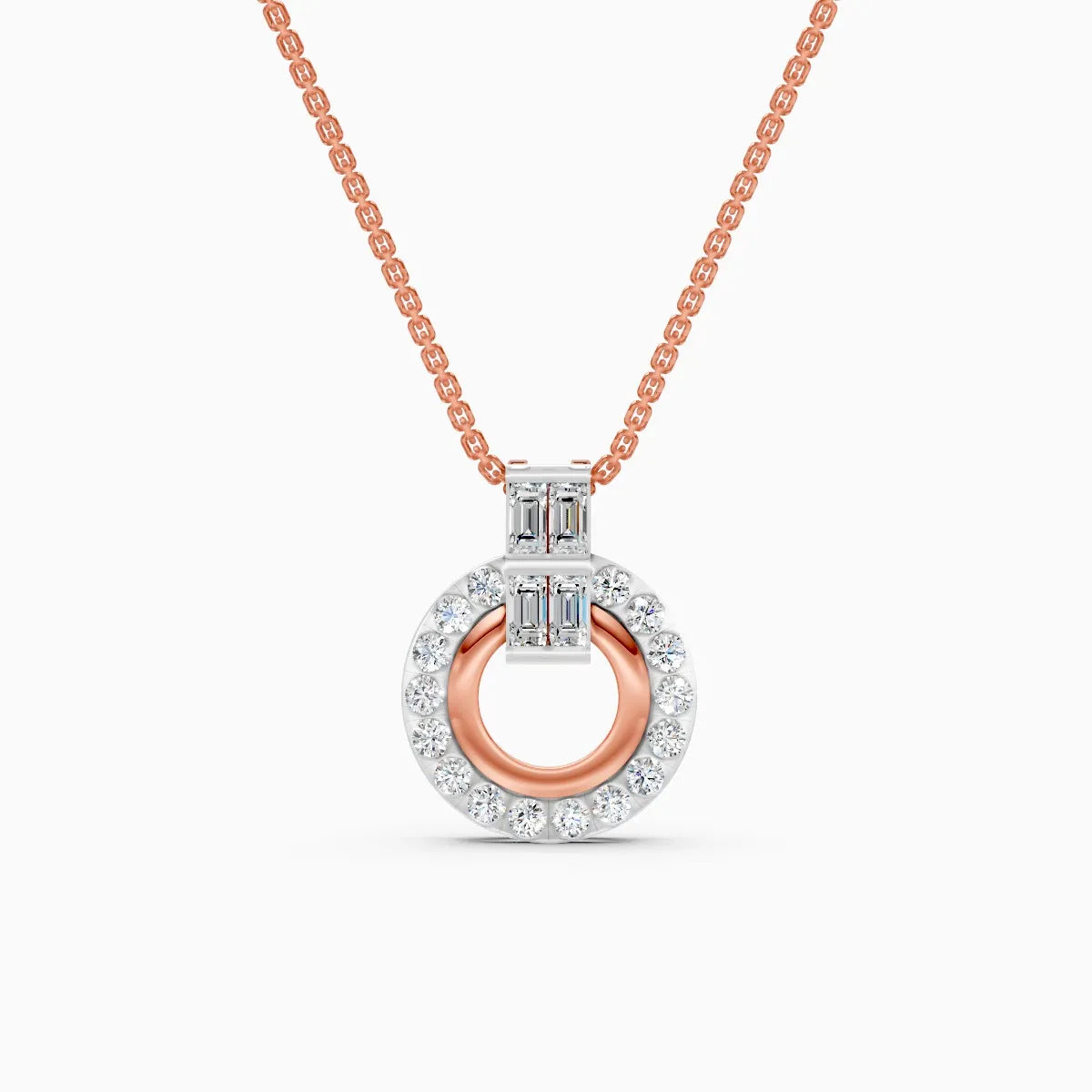 Sol | Circlet Sun Lab-Grown Diamond Pendant - Nivara
