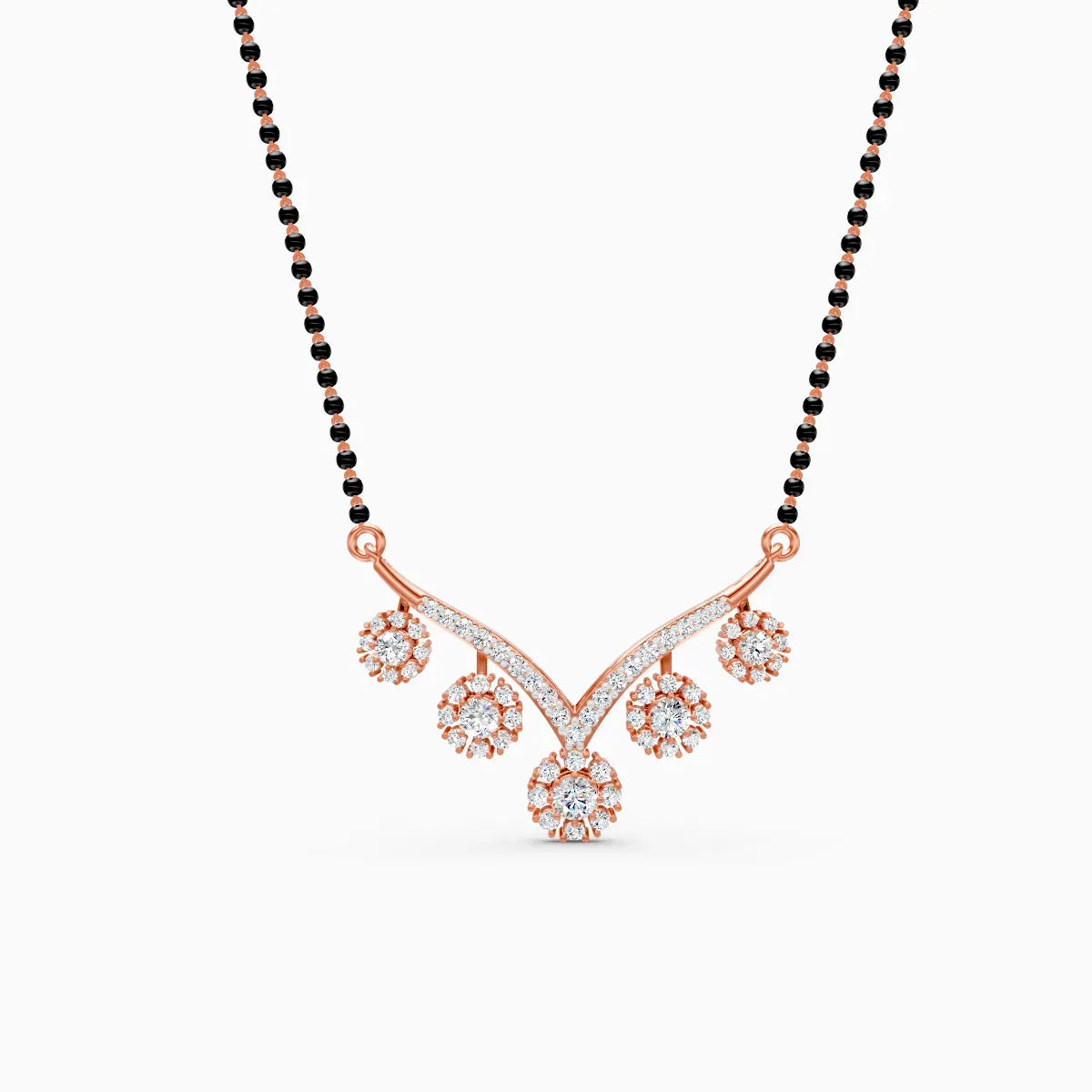 Flora | Petal Bloom Lab-Grown Diamond Mangalsutra