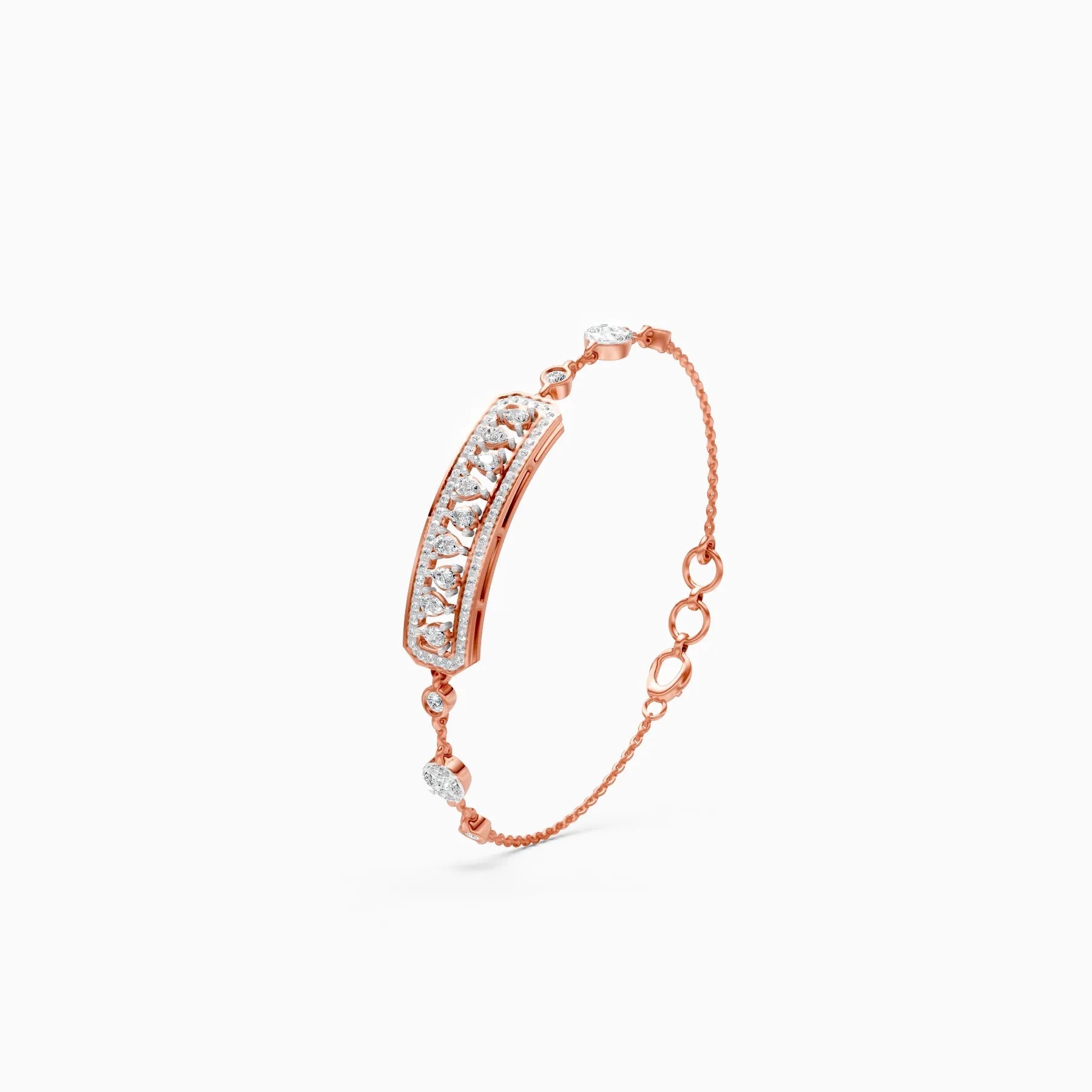 Mira | Dewdrop Lab-Grown Diamond Bracelet - Nivara