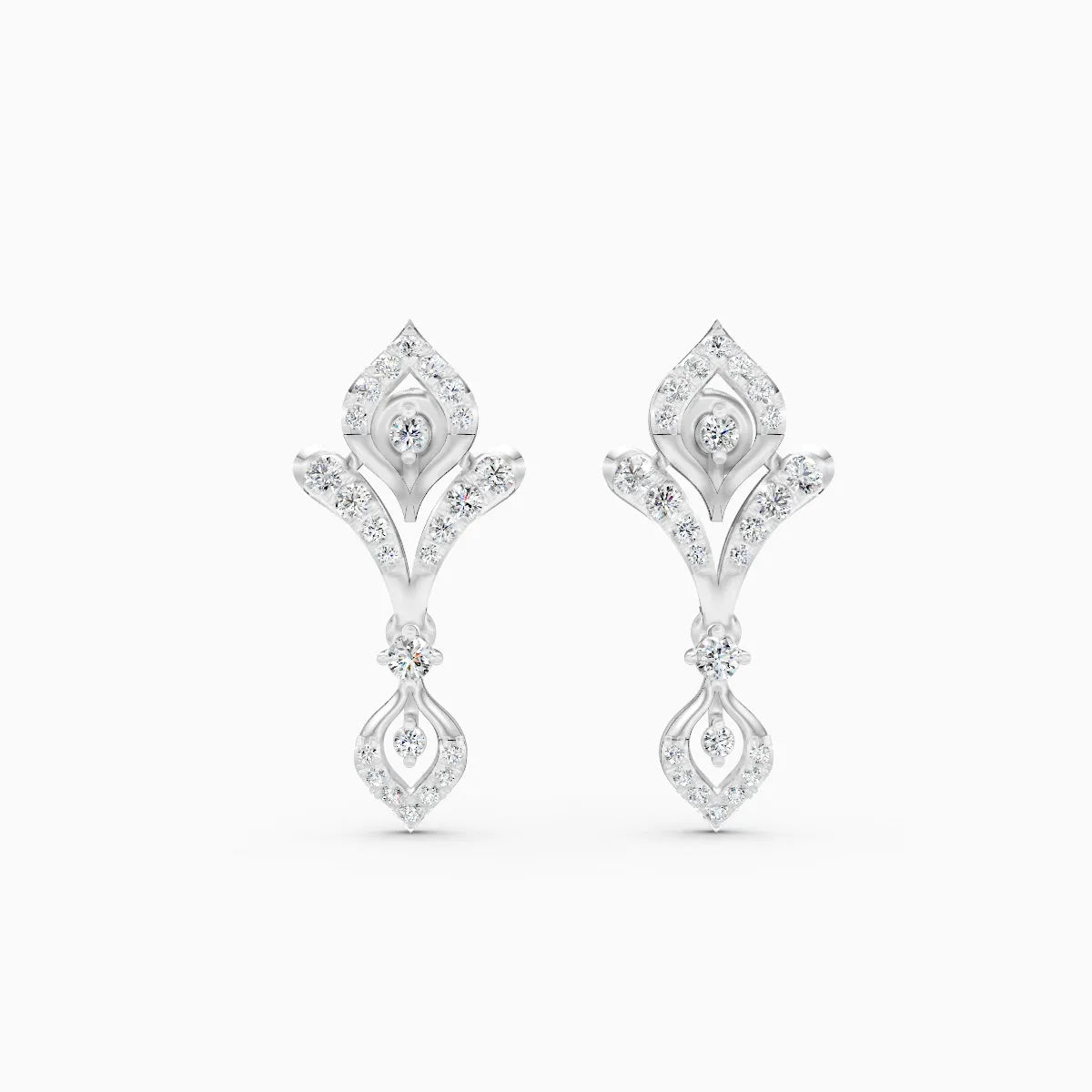 Flora | Rosegleam Lab-Grown Diamond Earrings