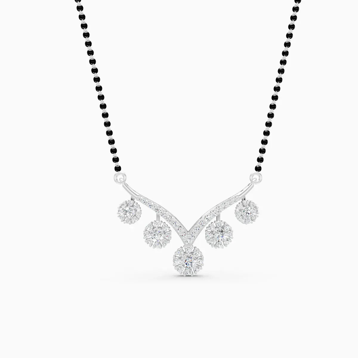 Flora | Petal Bloom Lab-Grown Diamond Mangalsutra