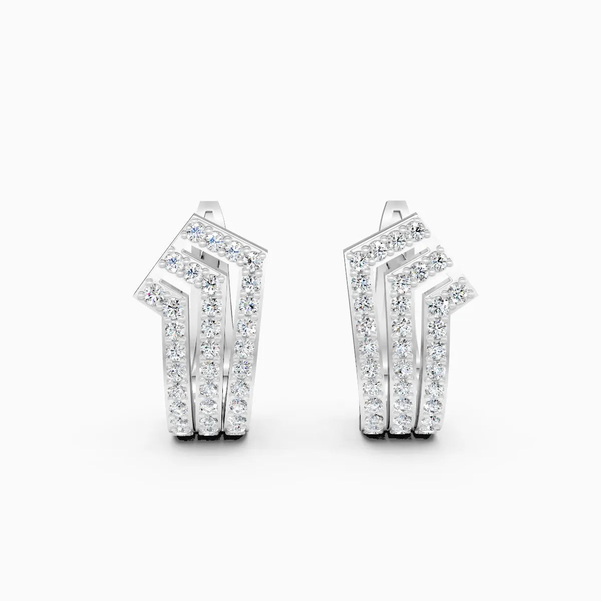 Mode | Hex Note Lab-Grown Diamond Earrings