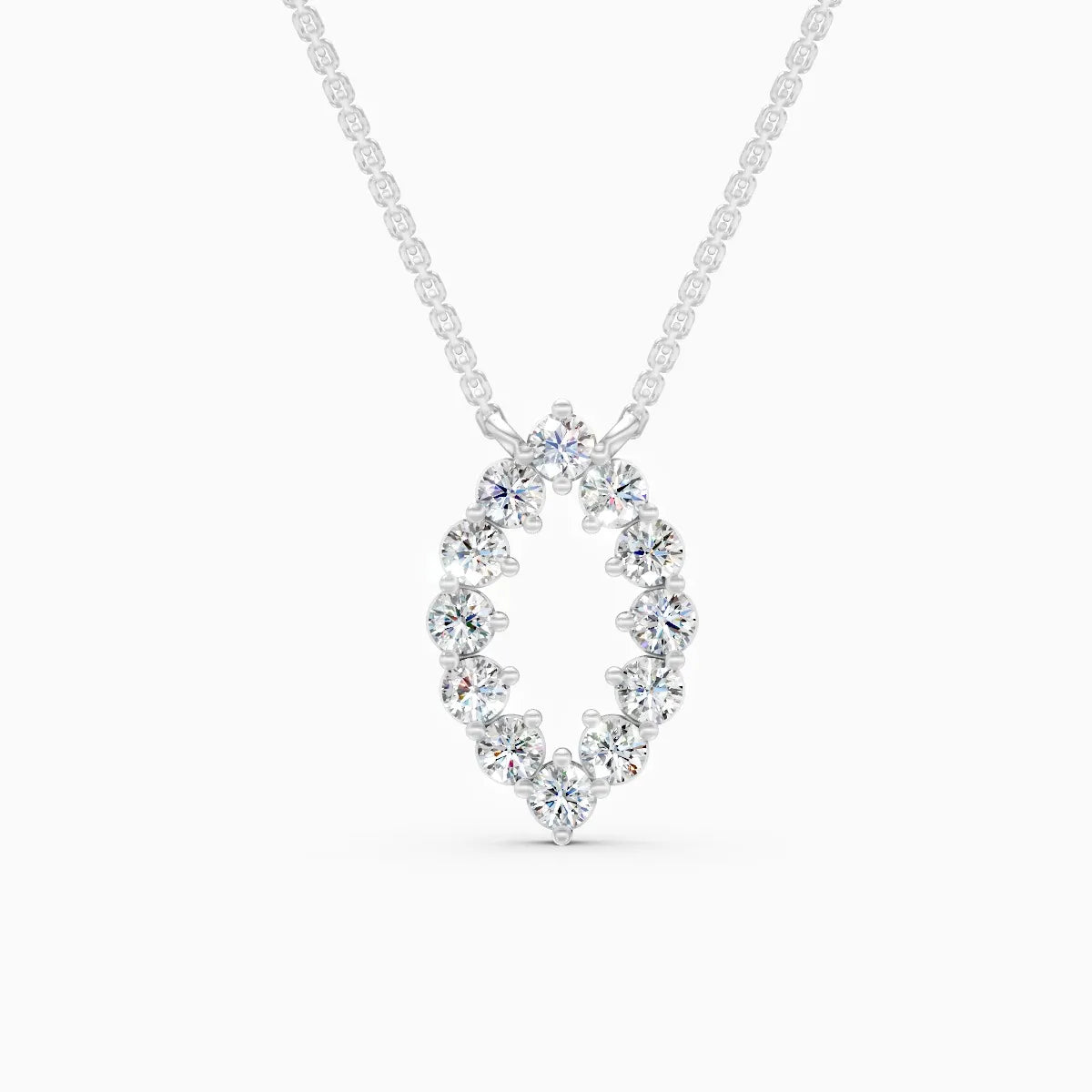 Mira | Halo Light Lab-Grown Diamond Pendant