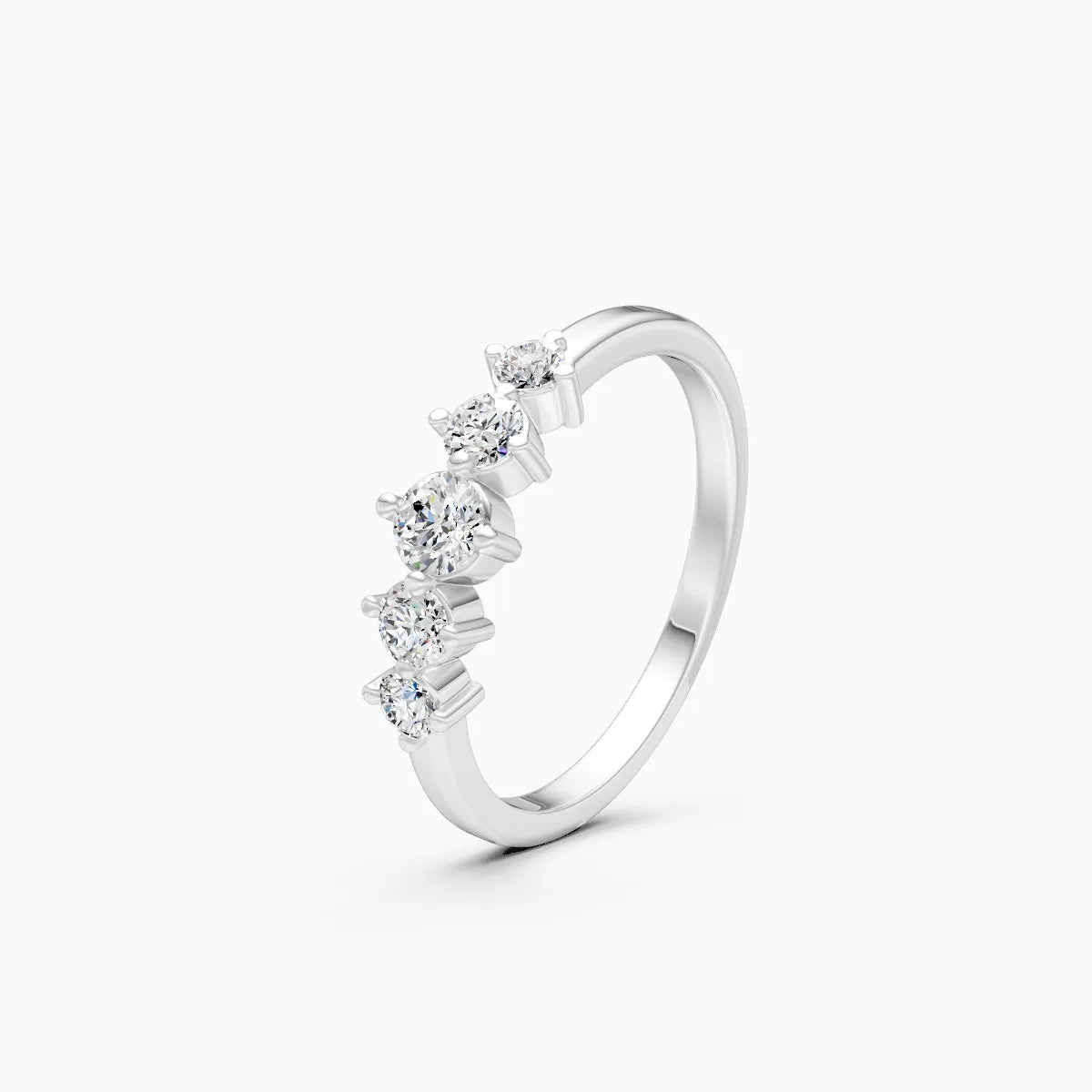 ��Foreva | Round Lab Grown Diamonds Ring�� Rings VD_AYN��- Lab Grown Diamonds Jewellery