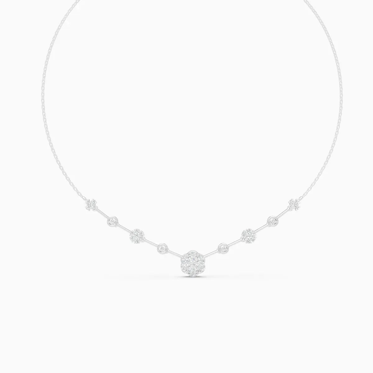 Flora | Petal Drift Lab-Grown Diamond Necklace