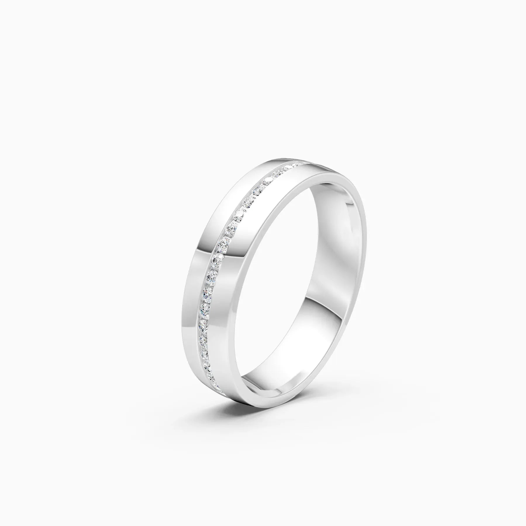 Mode | Stratos Men's Channel-Set Band Ring