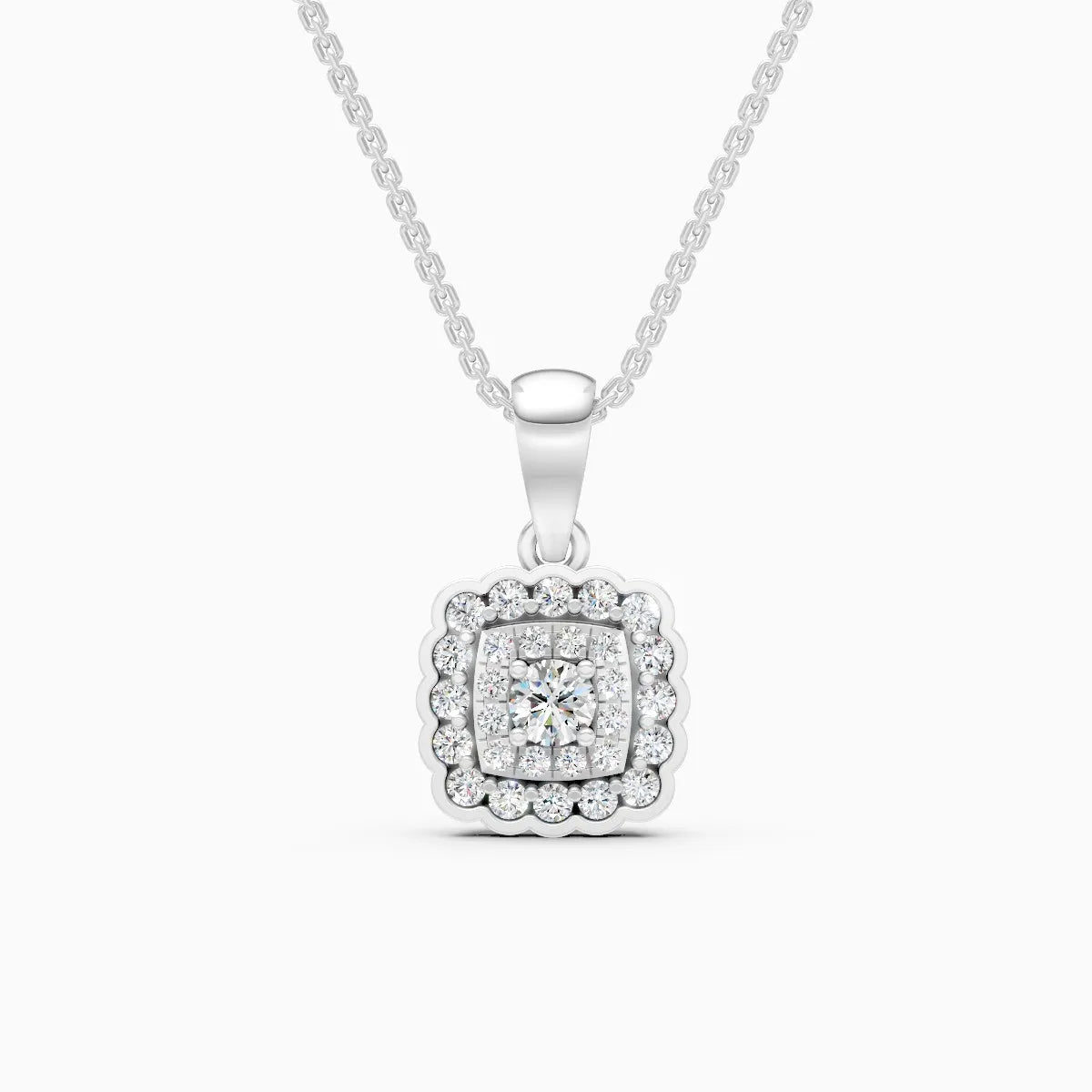 Mira | Quadra Lab-Grown Diamond Pendant