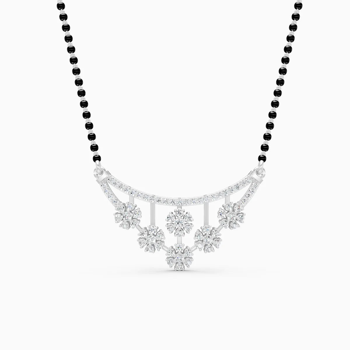 Flora | Lotus Grace Lab-Grown Diamond Mangalsutra