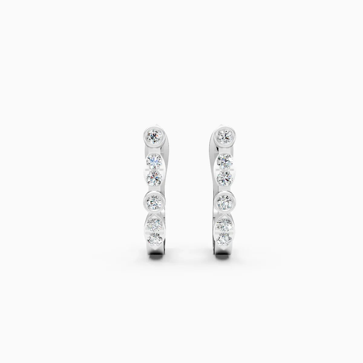 Amaya | Duskmist Lab-Grown Diamond Hoops