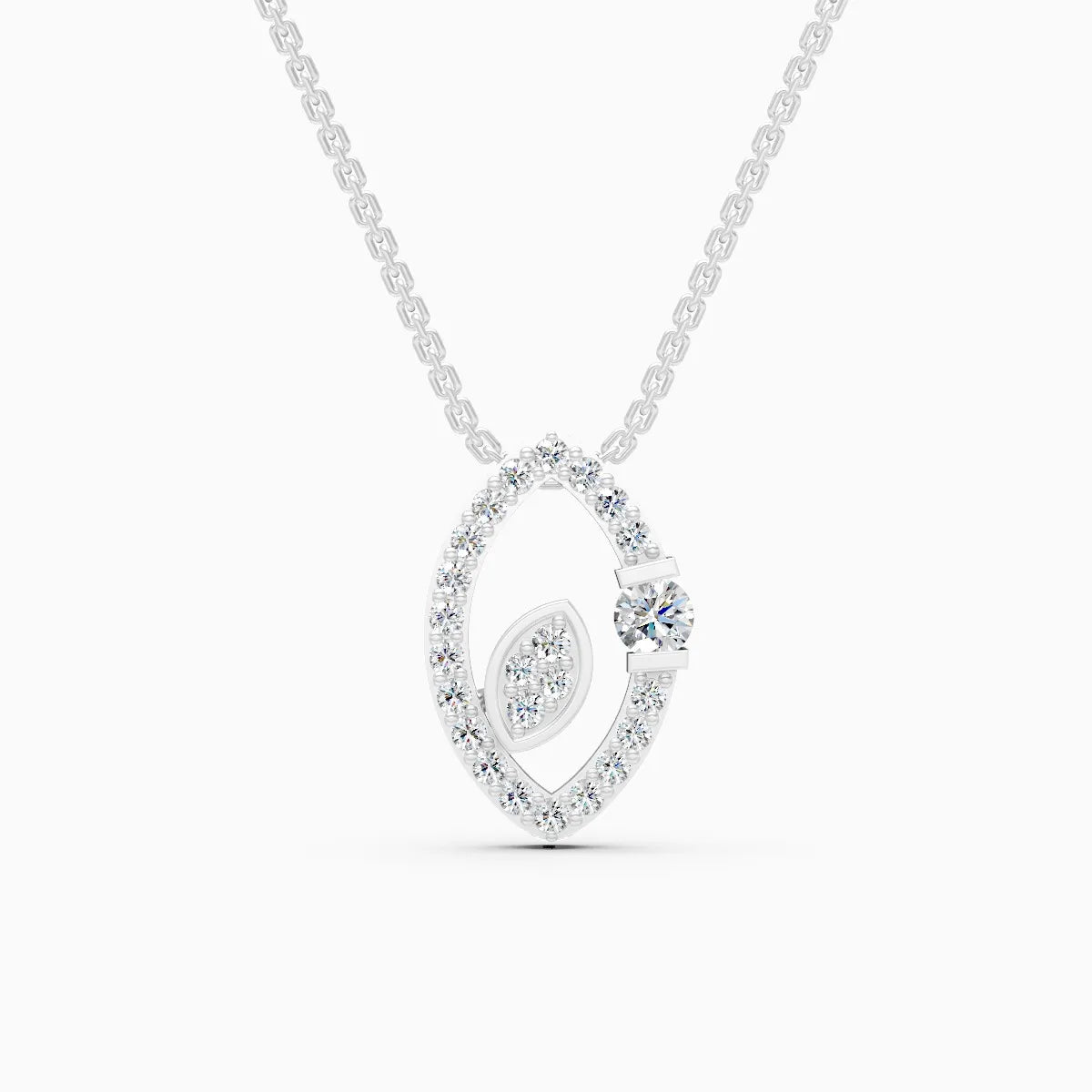 Mode | Arrowline Lab-Grown Diamond Necklace