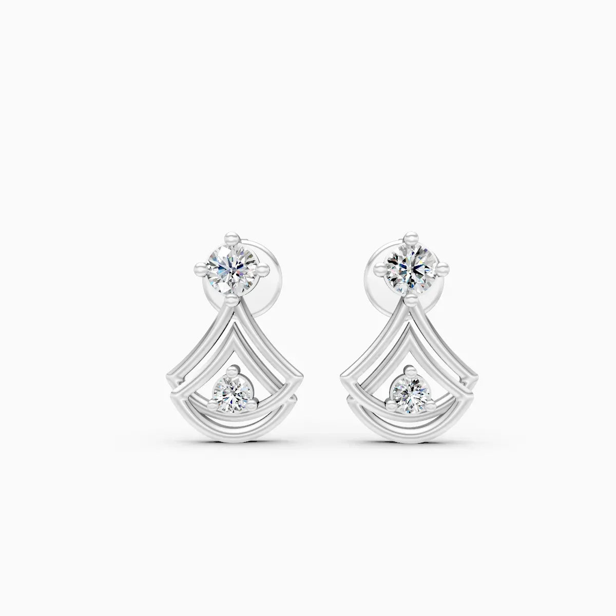 Mode | Cantilever Lab-Grown Diamond Studs