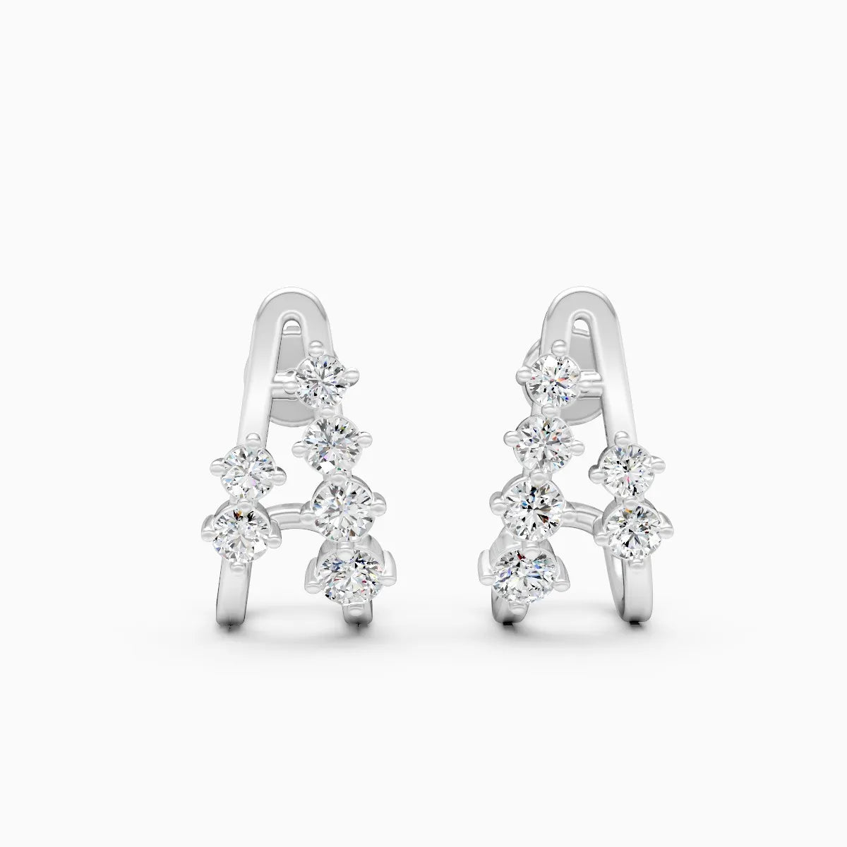 Mode | Pleat Lab-Grown Diamond Earrings