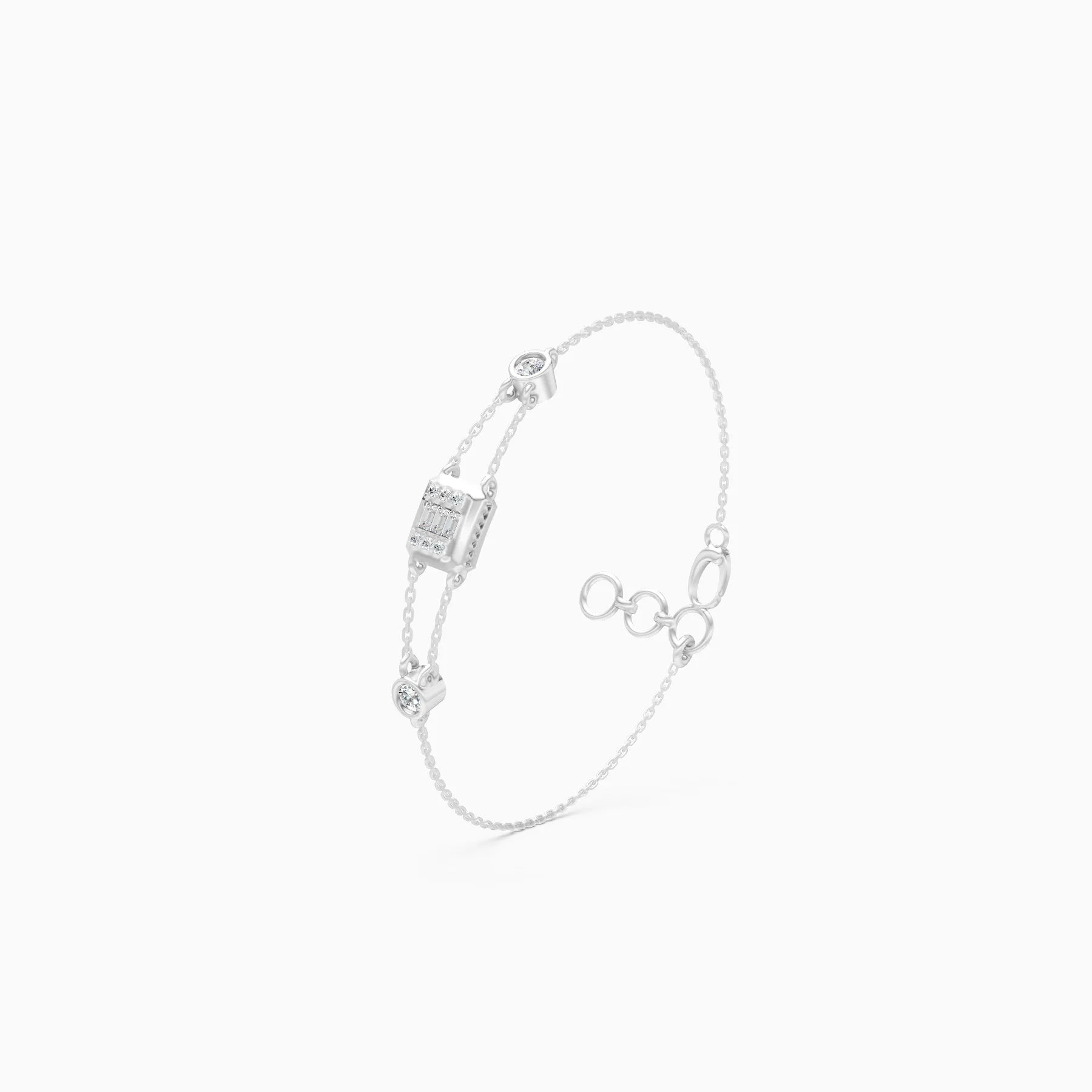Mode | Kite Halo Lab-Grown Diamond Bracelet
