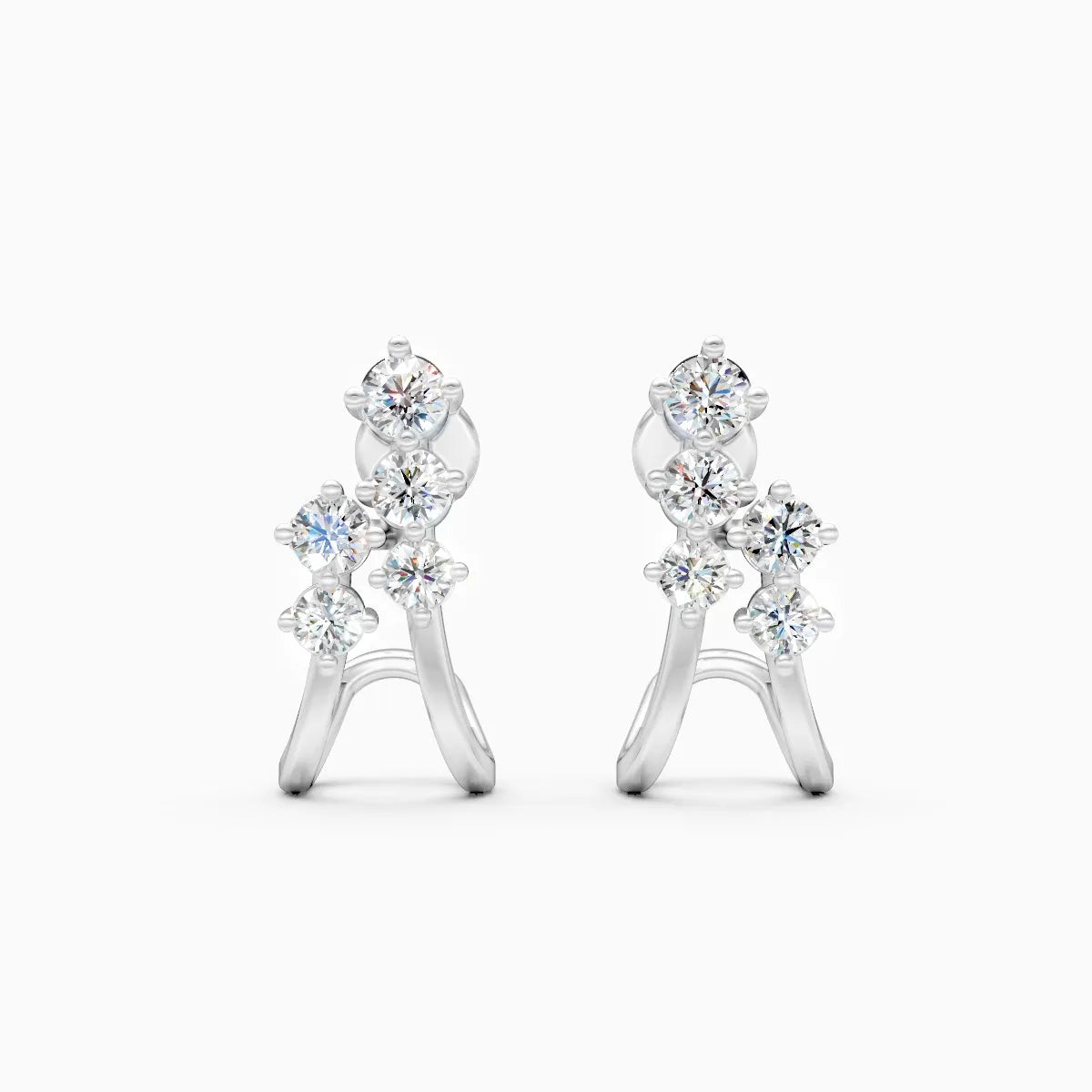 Mode | Foldline Lab-Grown Diamond Earrings