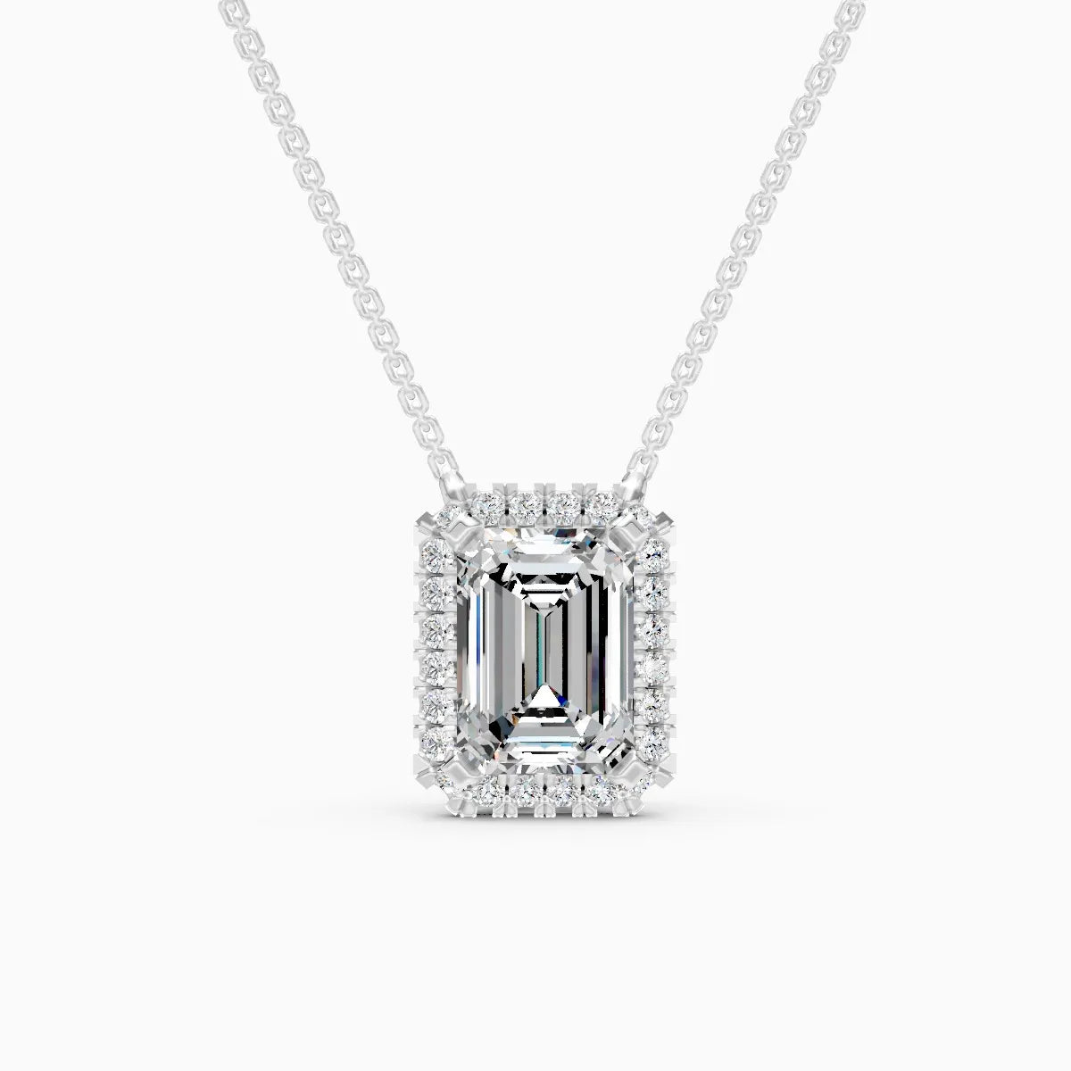 Mira | Lone Star Lab-Grown Diamond Pendant - Nivara