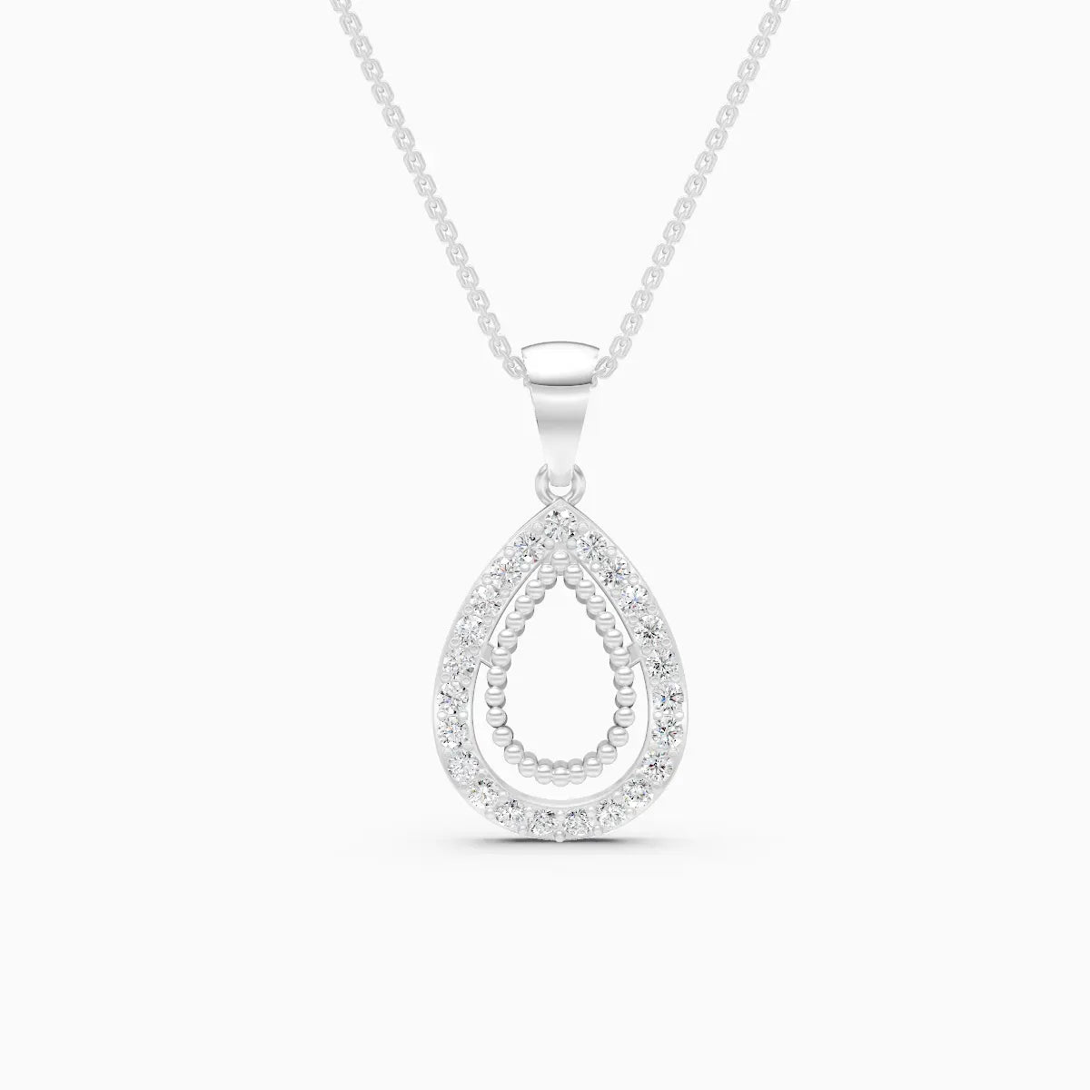 Mira | Teardrop Lab-Grown Diamond Pendant