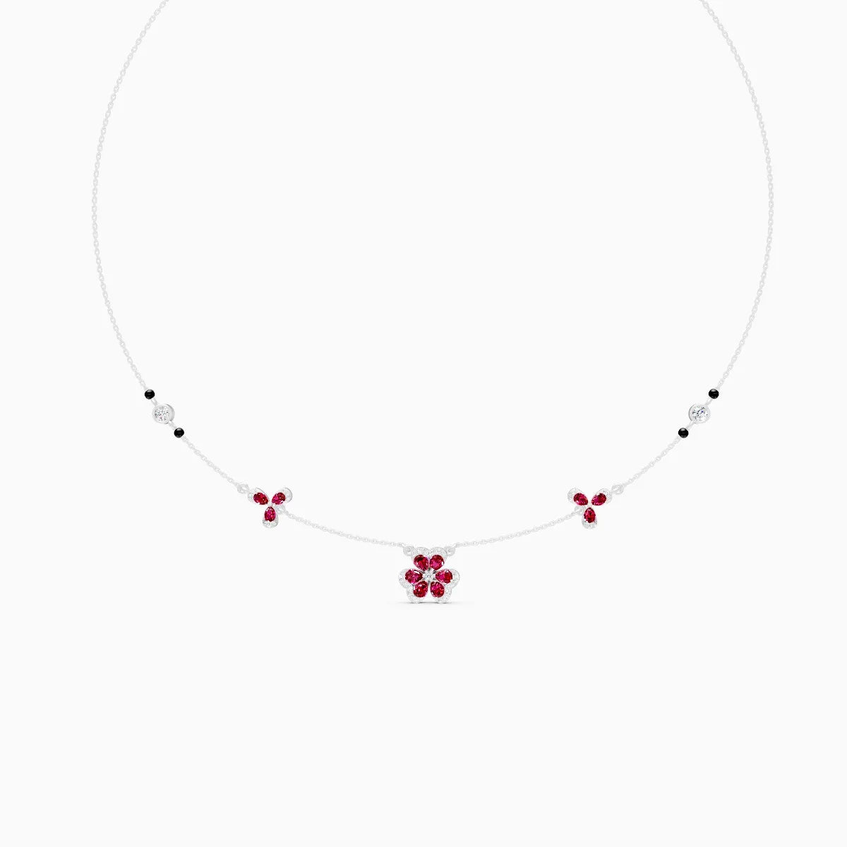 Flora | Emeraldine Lab-Grown Diamond Necklace
