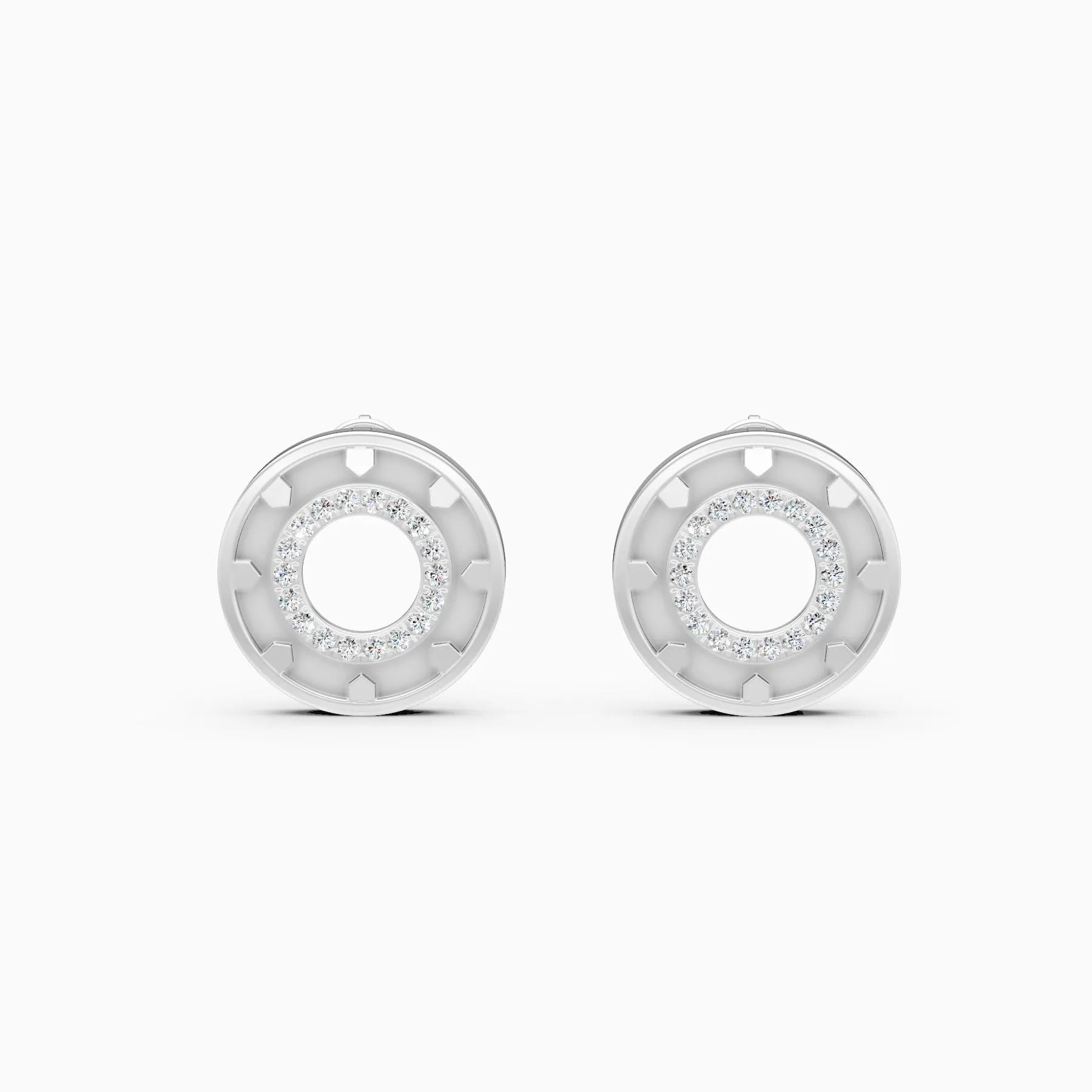 Mira | Aureole Lab-Grown Diamond Studs