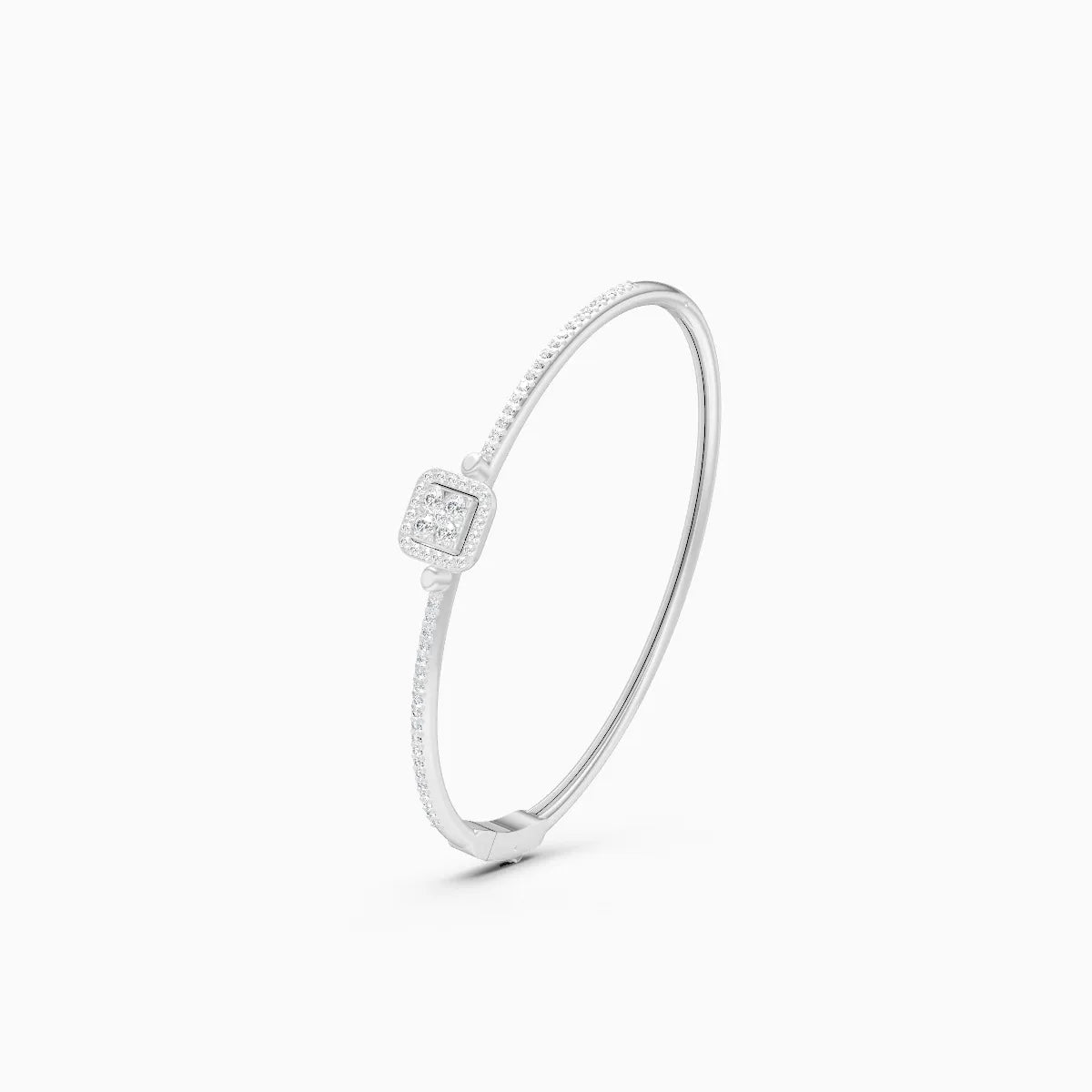 Mira | Halo Solitaire Lab-Grown Diamond Bracelet
