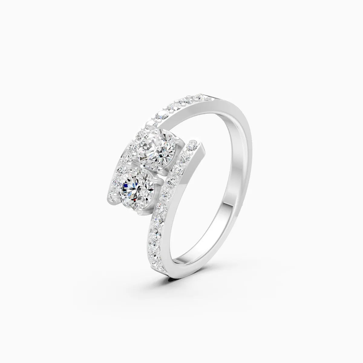 ��Mode | Round Lab Grown Diamond Open Style Ring�� Rings VD_AYN��- Lab Grown Diamonds Jewellery