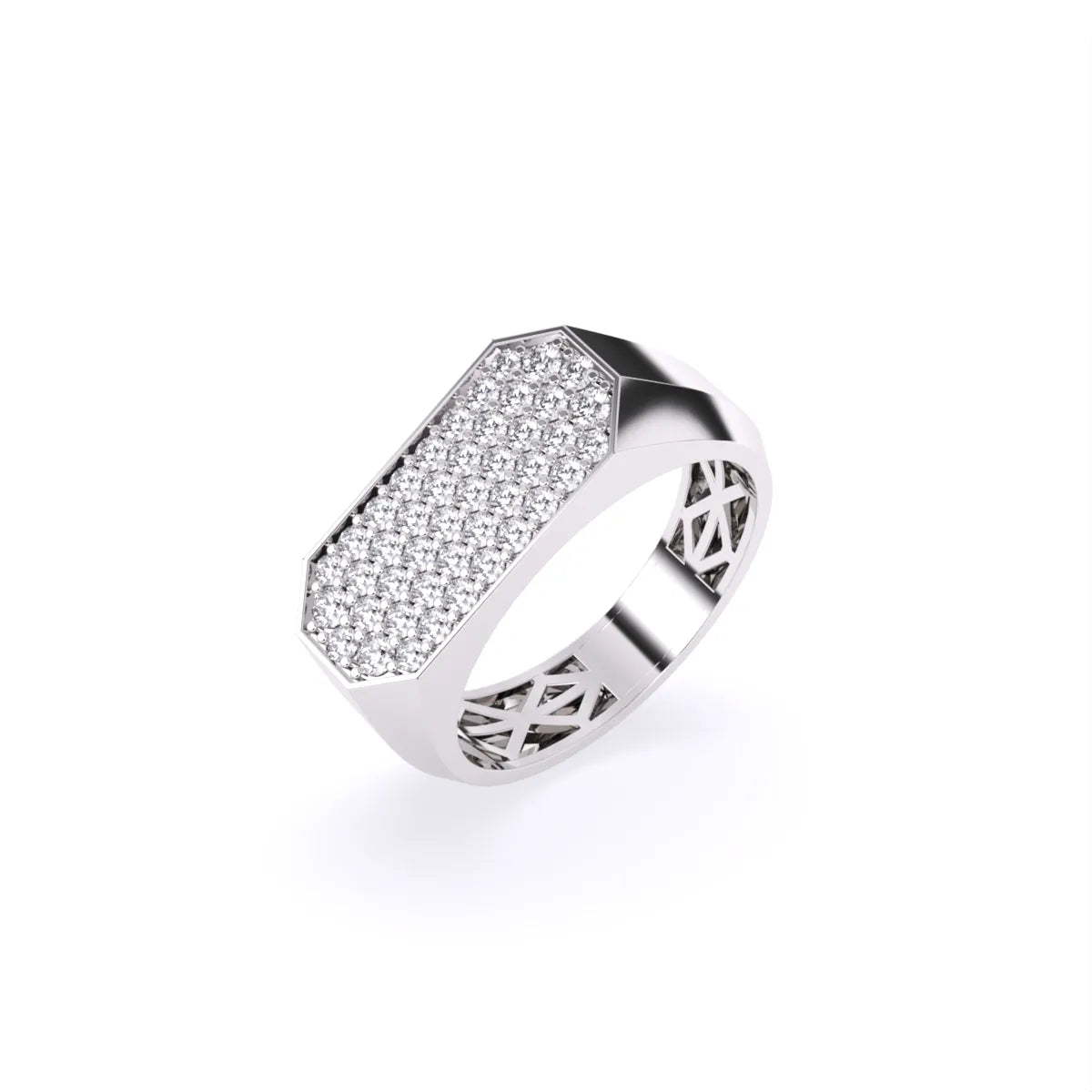 Mode | Halo Men's Cluster Ring