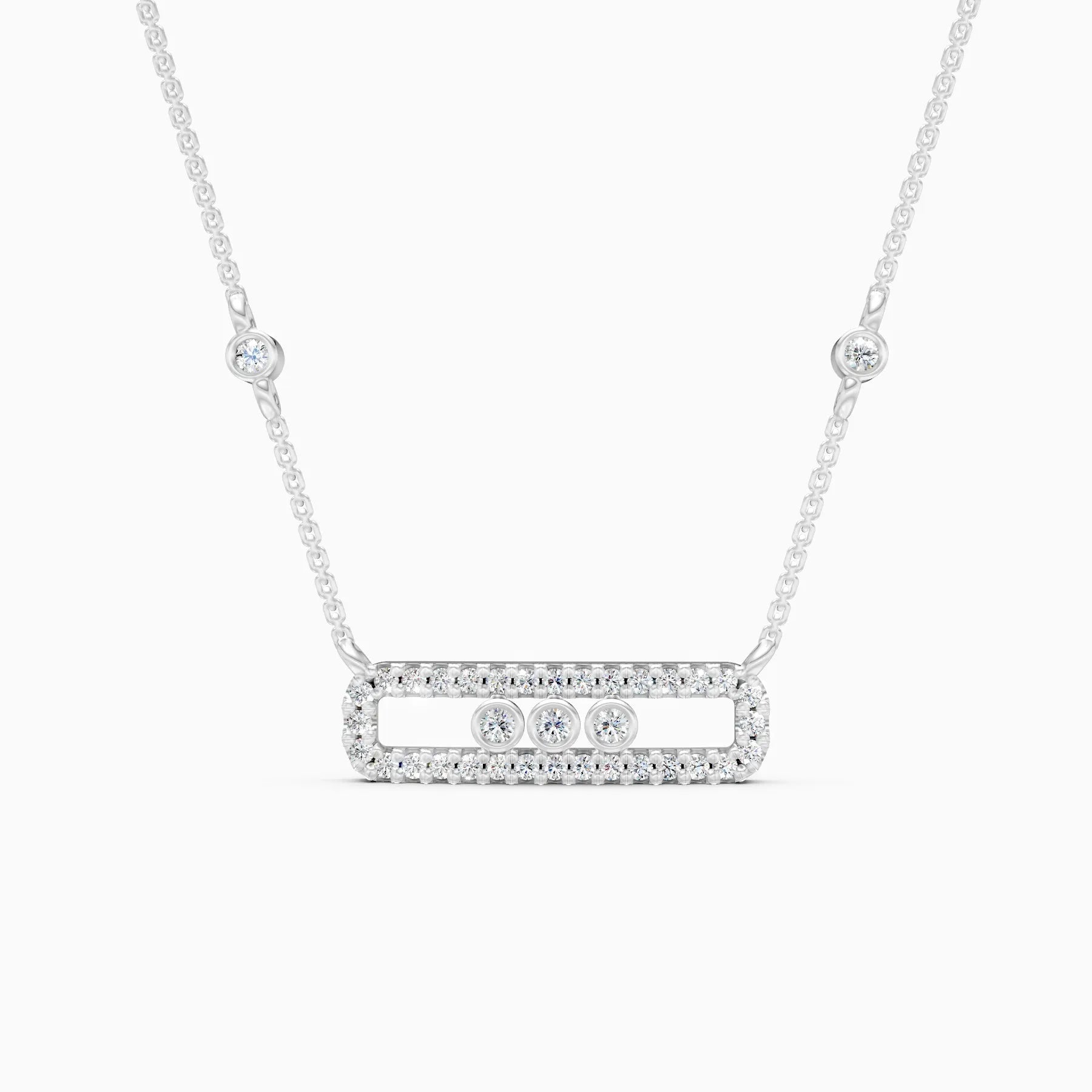 Noor | Lumen Cluster Lab-Grown Diamond Necklace