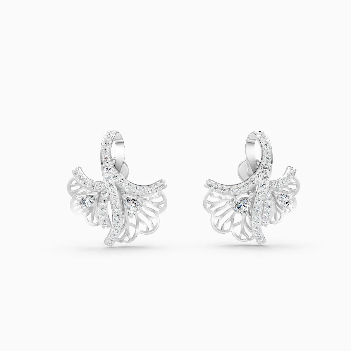 Flora | Petal Hush Lab-Grown Diamond Earrings