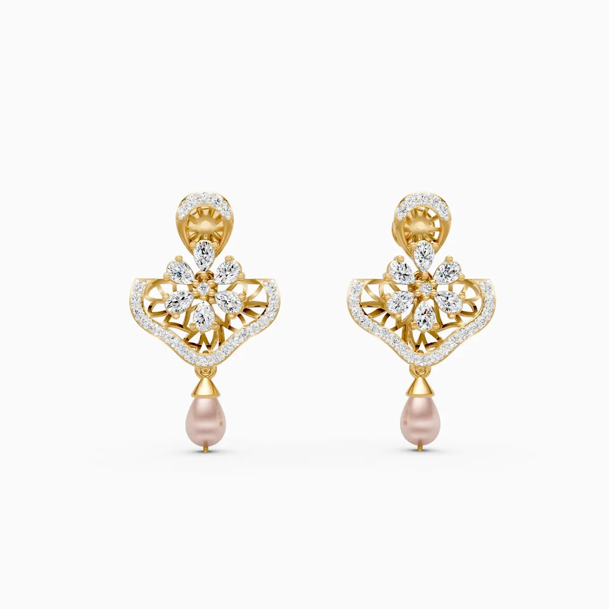 Flora | Leafsong Lab-Grown Diamond Earrings