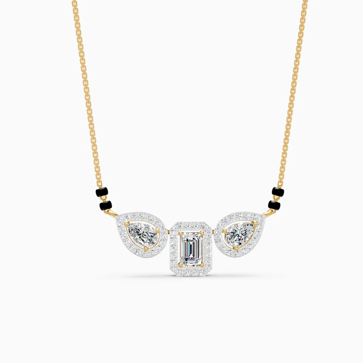 Mira | Halo Vow Lab-Grown Diamond Mangalsutra