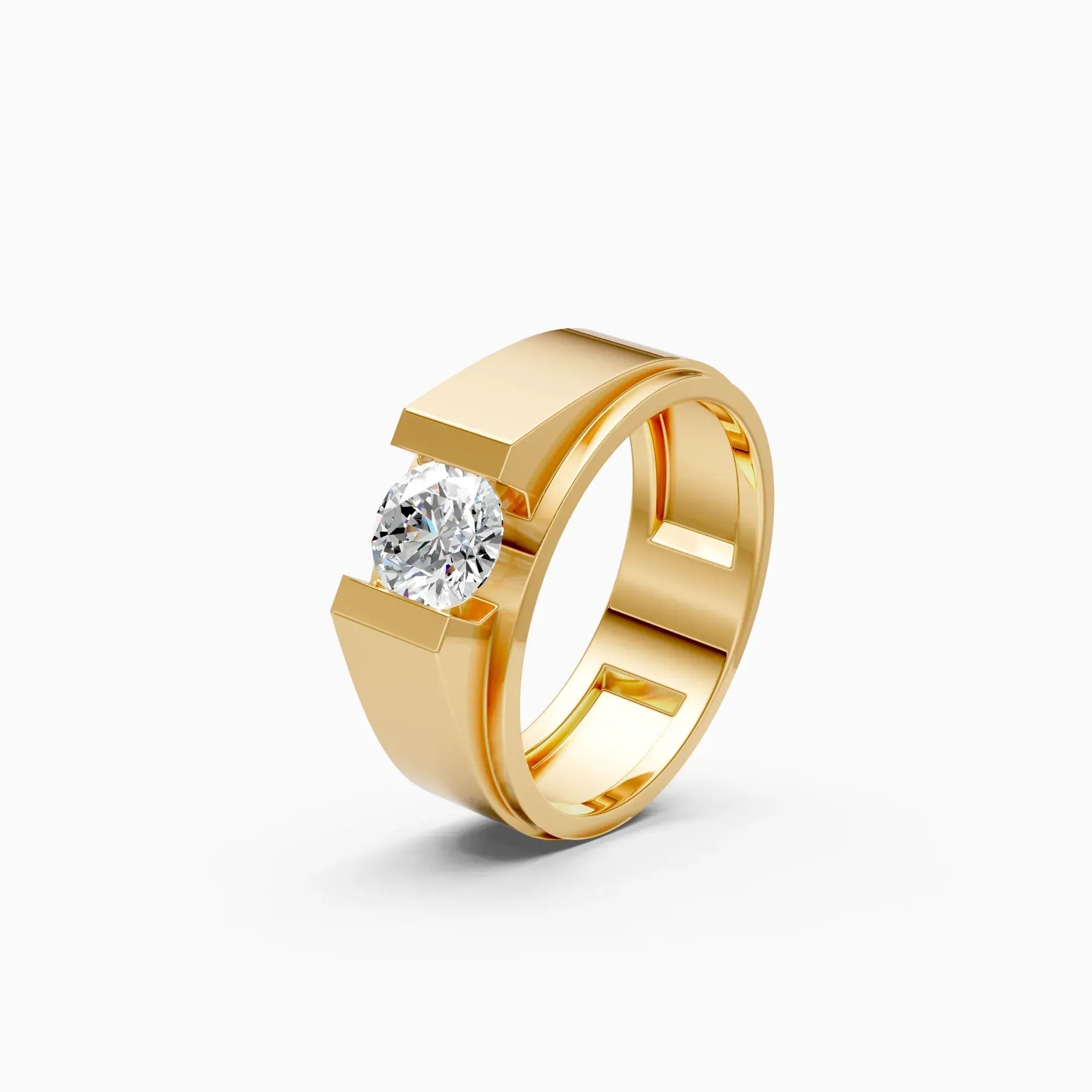 Veer | Polaris Men's Diamond Band Ring