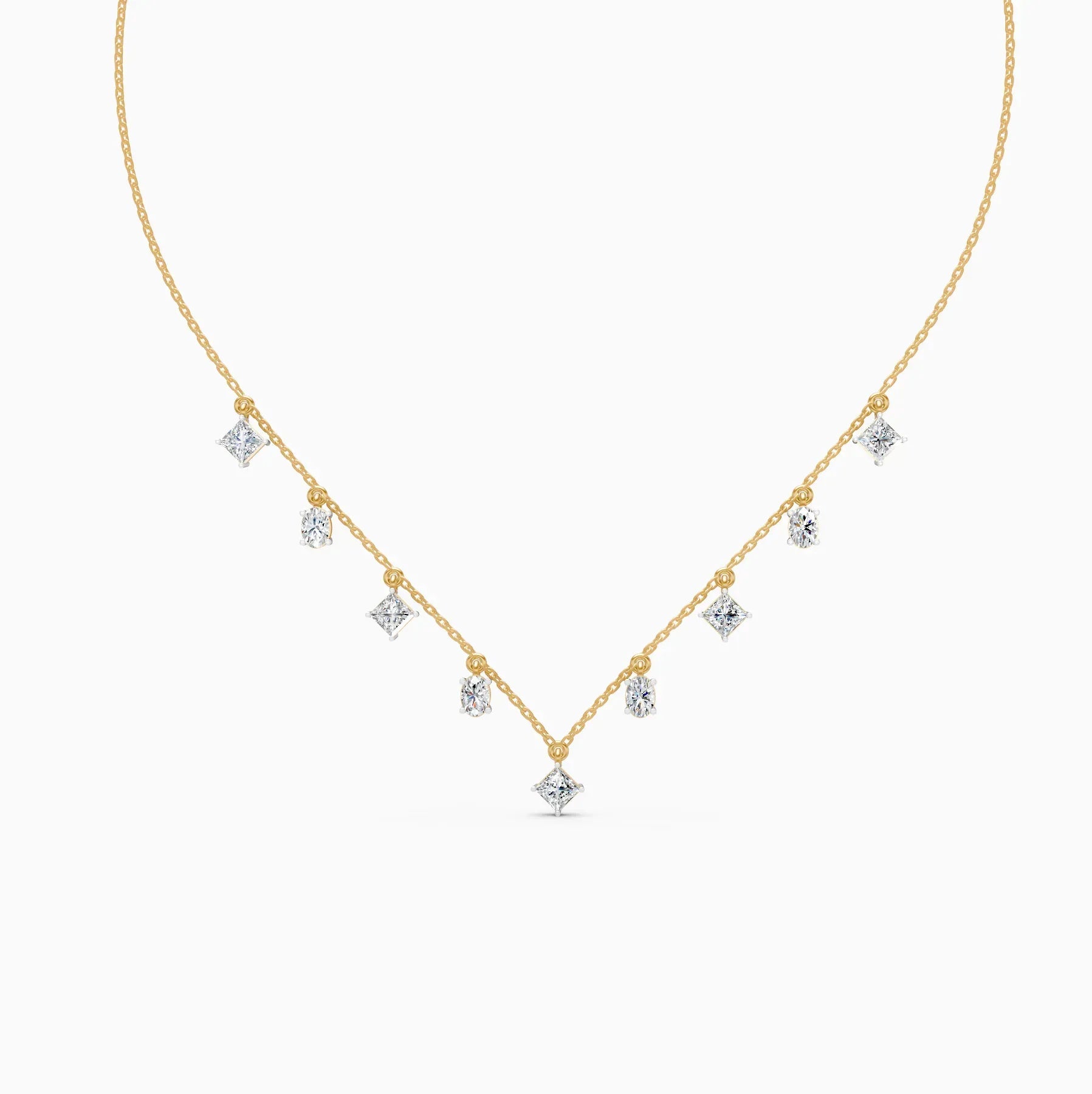 Anek | Assemblage Lab-Grown Diamond Necklace - Nivara