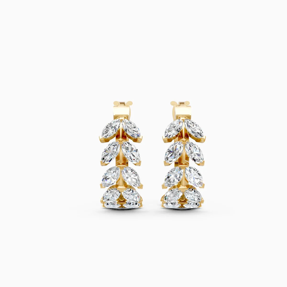 Amaya | Goldenhour Lab-Grown Diamond Hoops