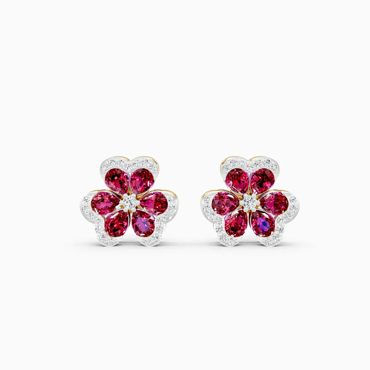 Flora | Vinecurl Lab-Grown Diamond Studs