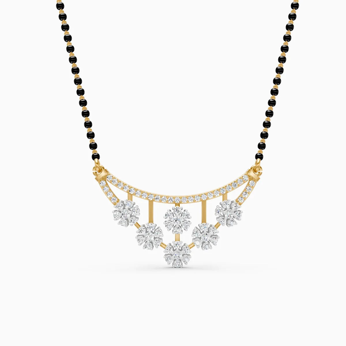 Flora | Lotus Grace Lab-Grown Diamond Mangalsutra