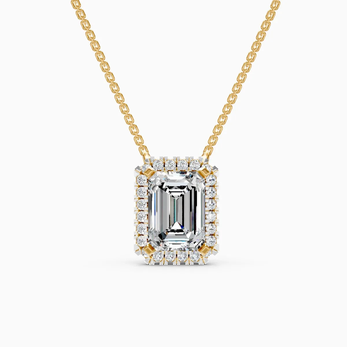 Mira | Lone Star Lab-Grown Diamond Pendant - Nivara