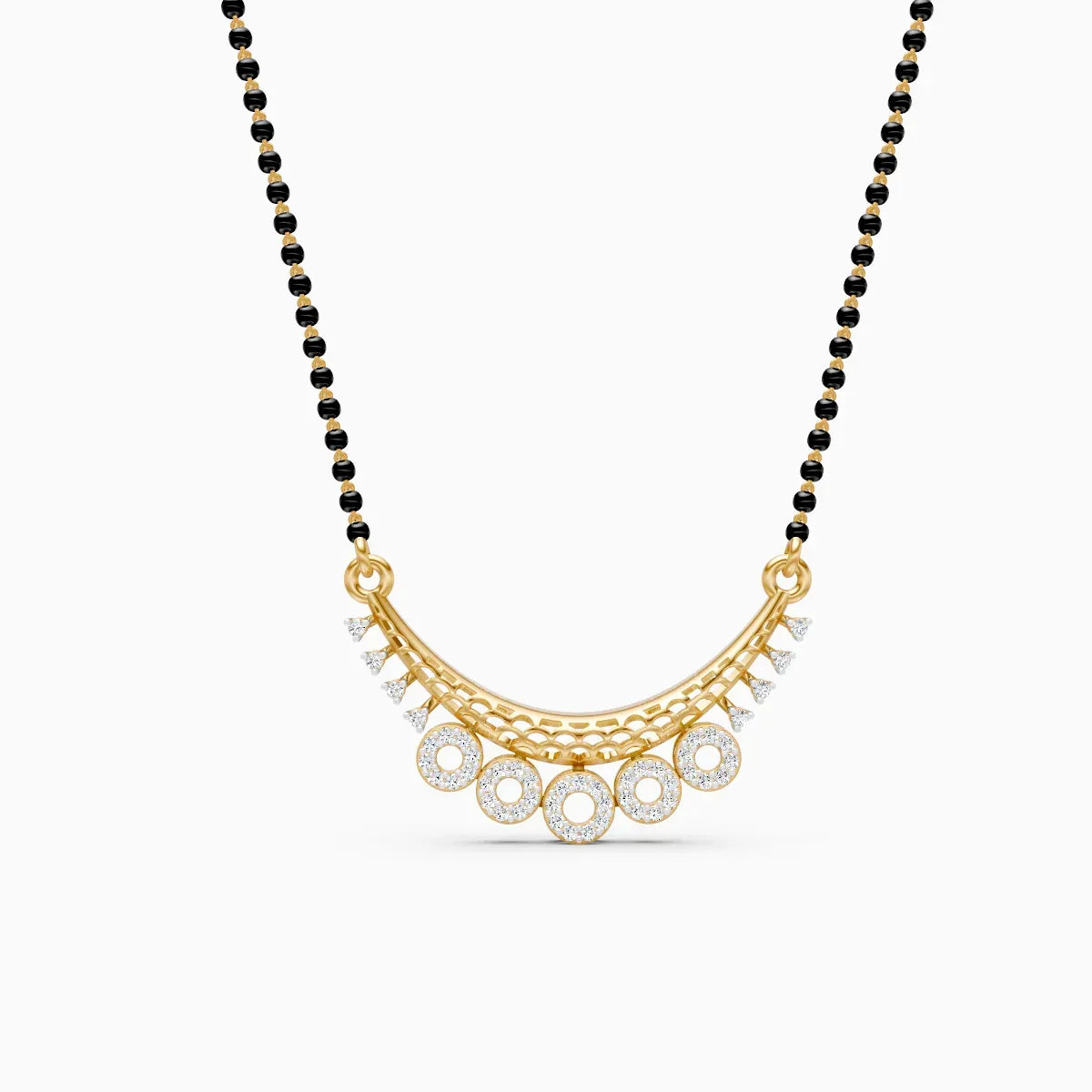 Eira | Pentafire Lab-Grown Diamond Mangalsutra