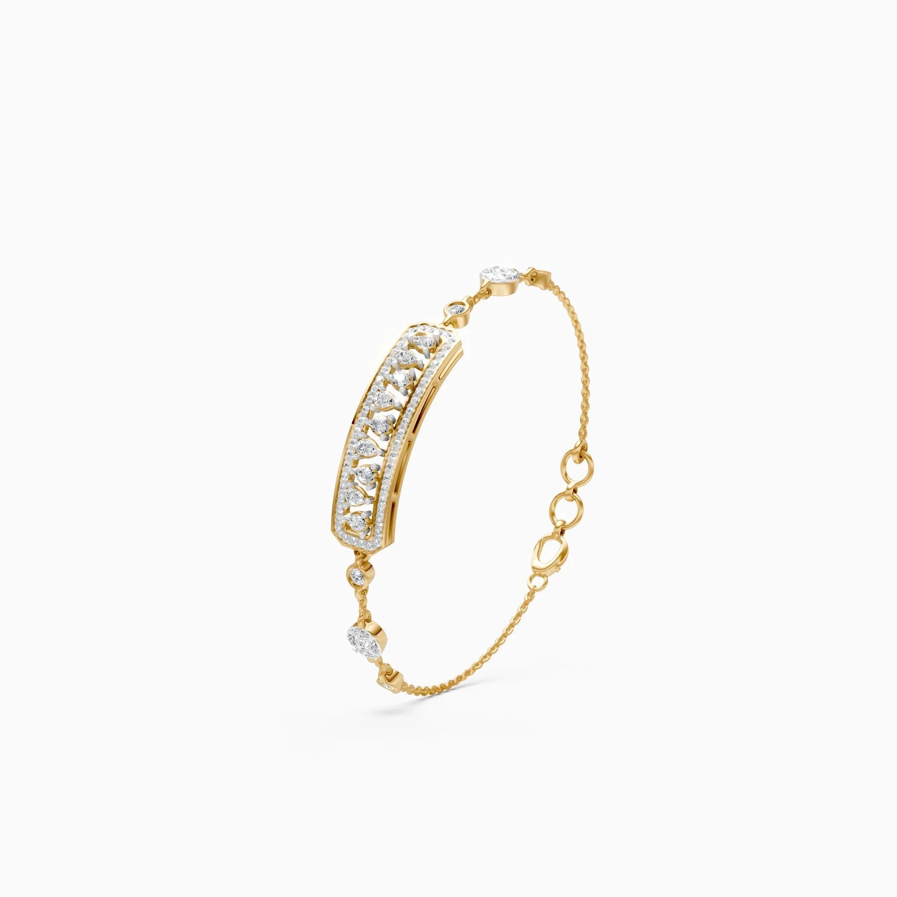 Mira | Dewdrop Lab-Grown Diamond Bracelet - Nivara
