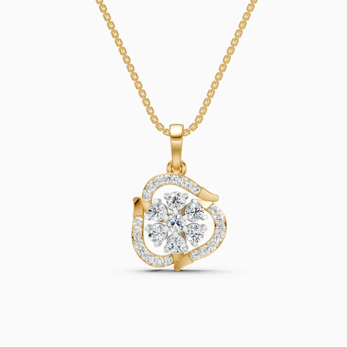 Flora | Fleur Lab-Grown Diamond Pendant - Nivara