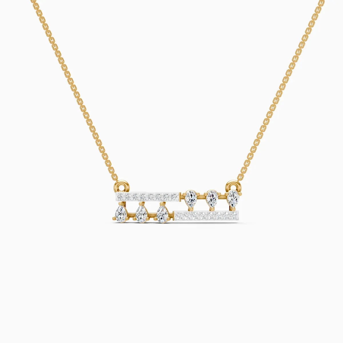 Mode | Tearlight Lab-Grown Diamond Necklace - Nivara