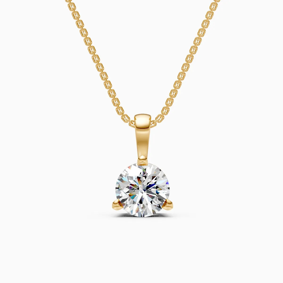 Sia | Hushed Halo Lab-Grown Diamond Pendant - Nivara