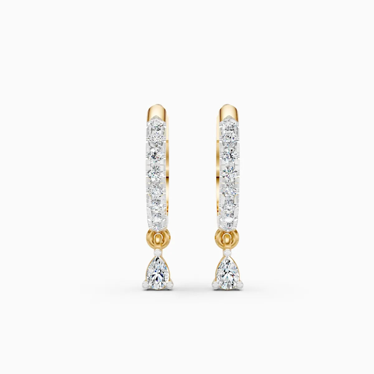 Mode | Demilune Lab-Grown Diamond Drop Earrings
