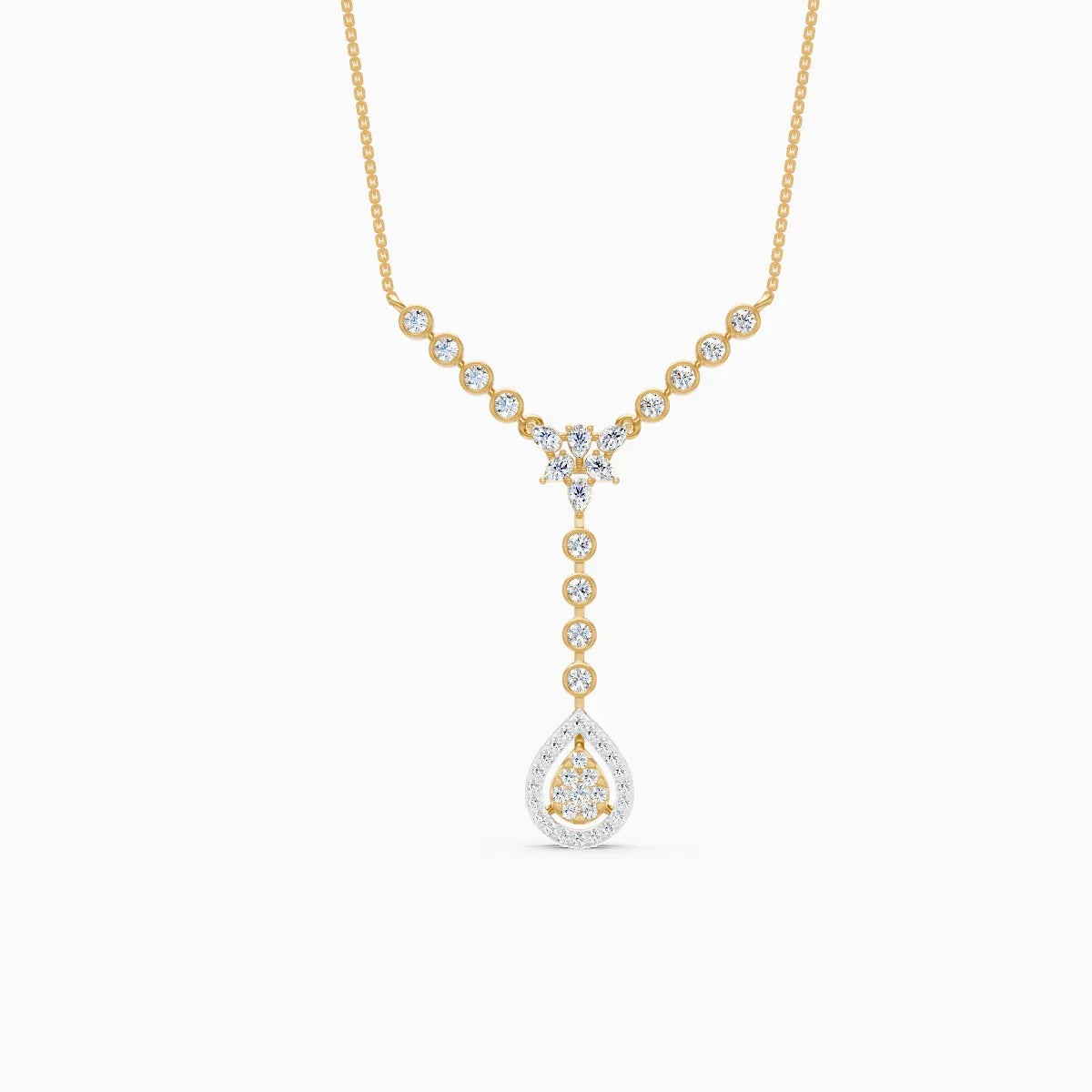Kira | Ray Lab-Grown Diamond Necklace - Nivara