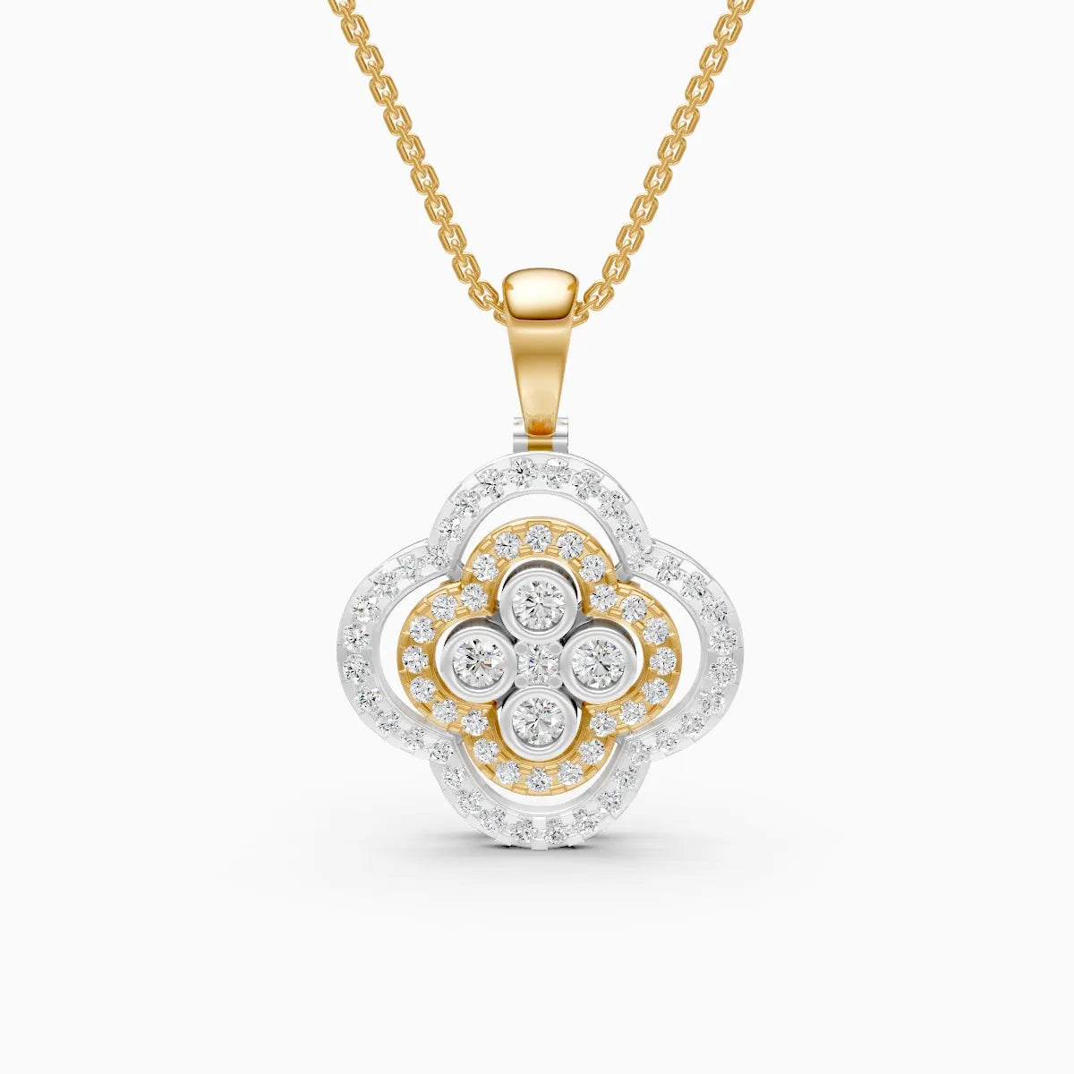 Flora | Luxe Vow Lab-Grown Diamond Pendant - Nivara