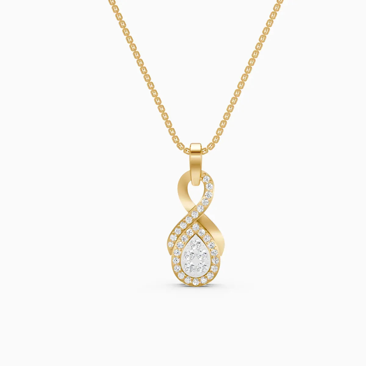 Foreva | Pear Vow Lab-Grown Diamond Pendant - Nivara