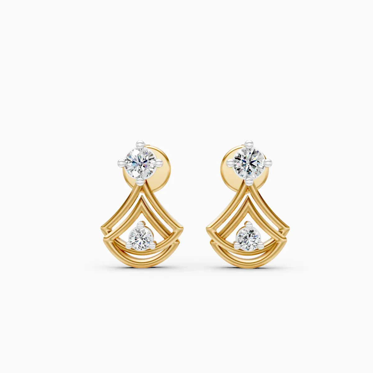 Mode | Cantilever Lab-Grown Diamond Studs