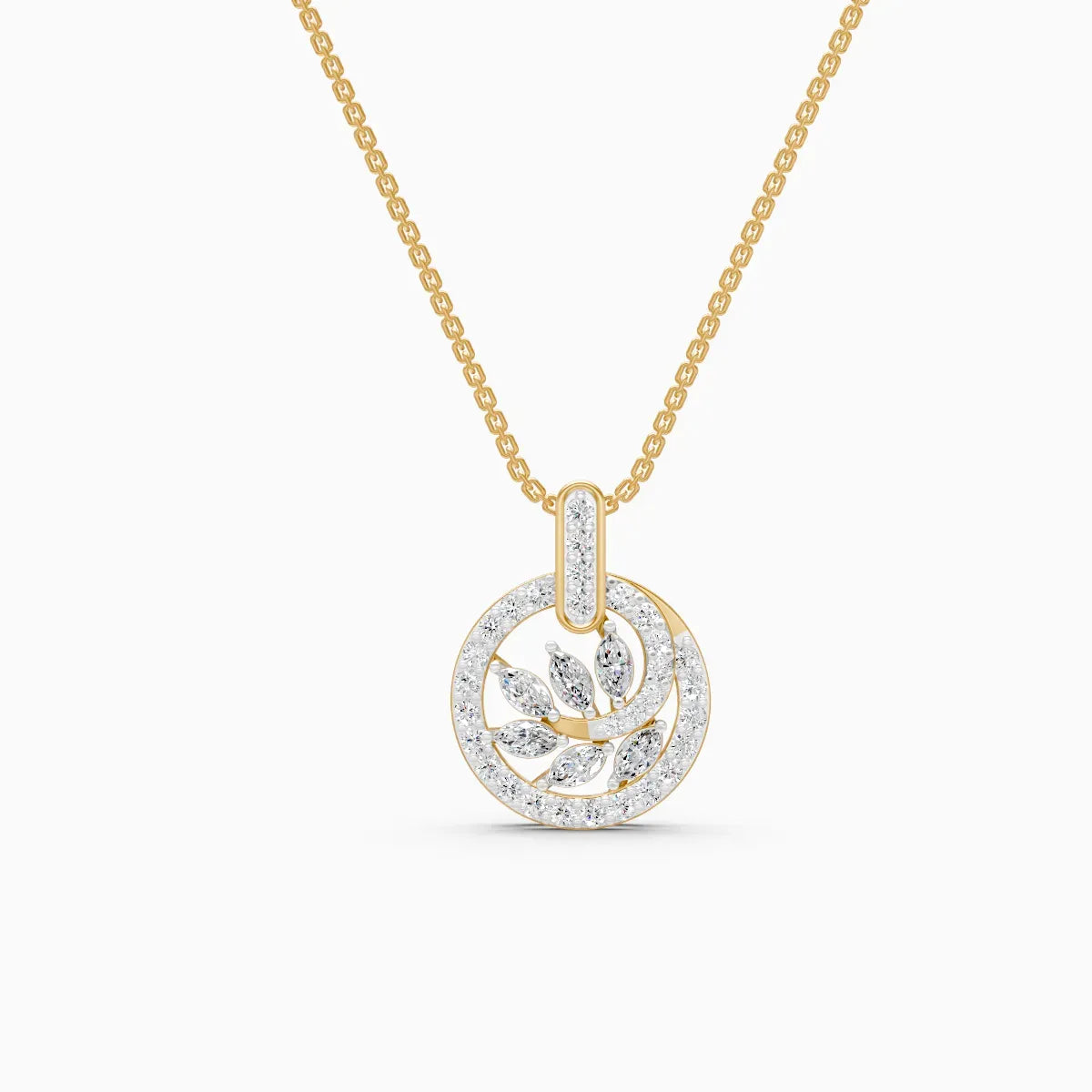 Flora | Lumenleaf Lab-Grown Diamond Pendant - Nivara