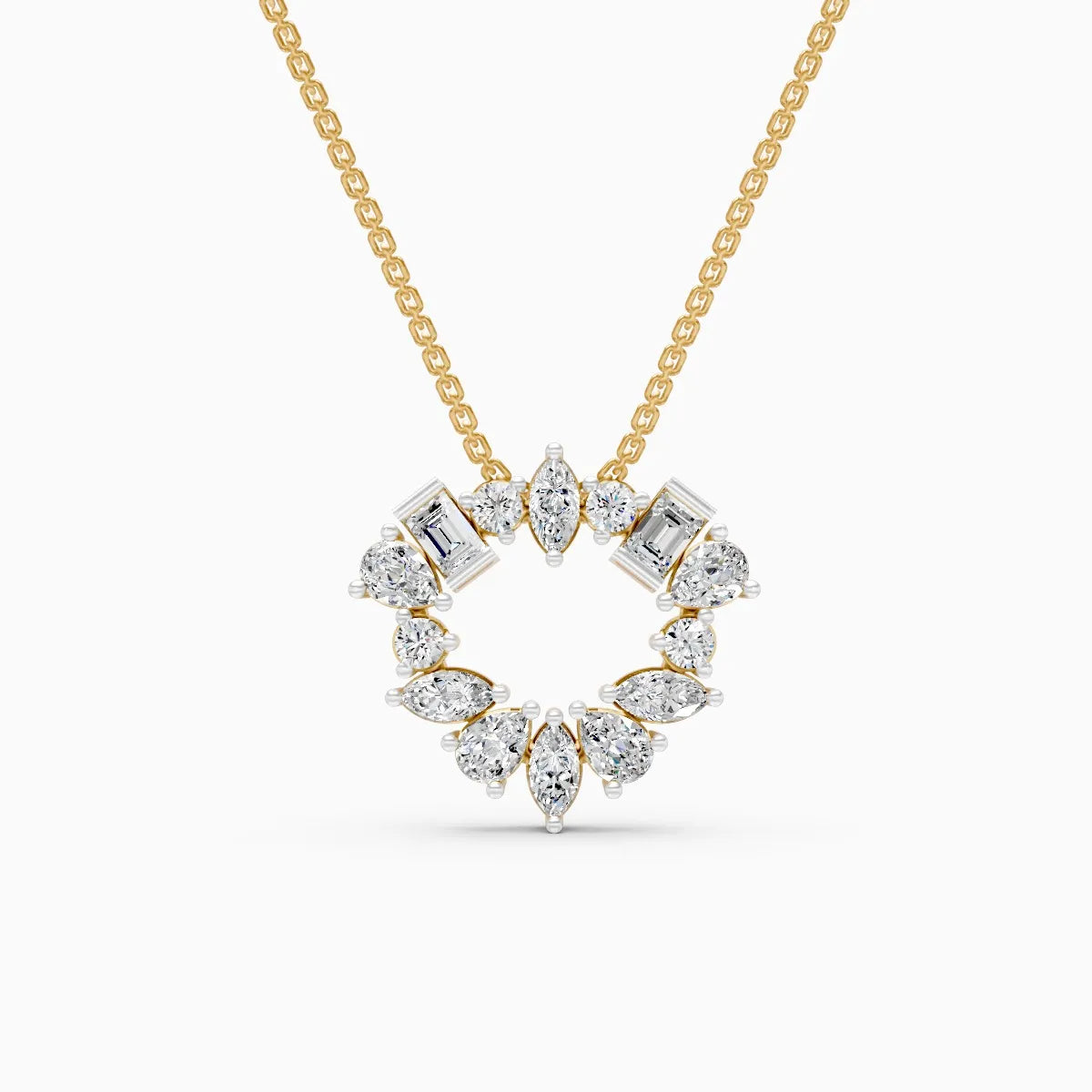 Anek | Confluence Lab-Grown Diamond Necklace - Nivara
