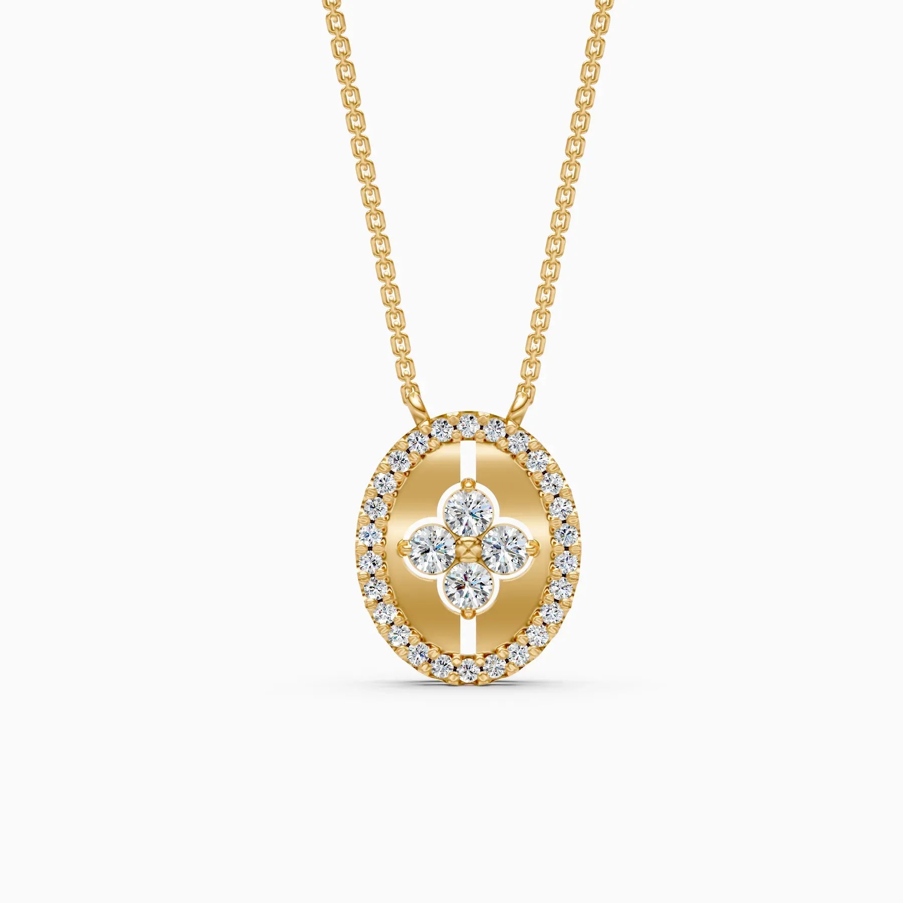 Flora | Dewbud Lab-Grown Diamond Necklace - Nivara
